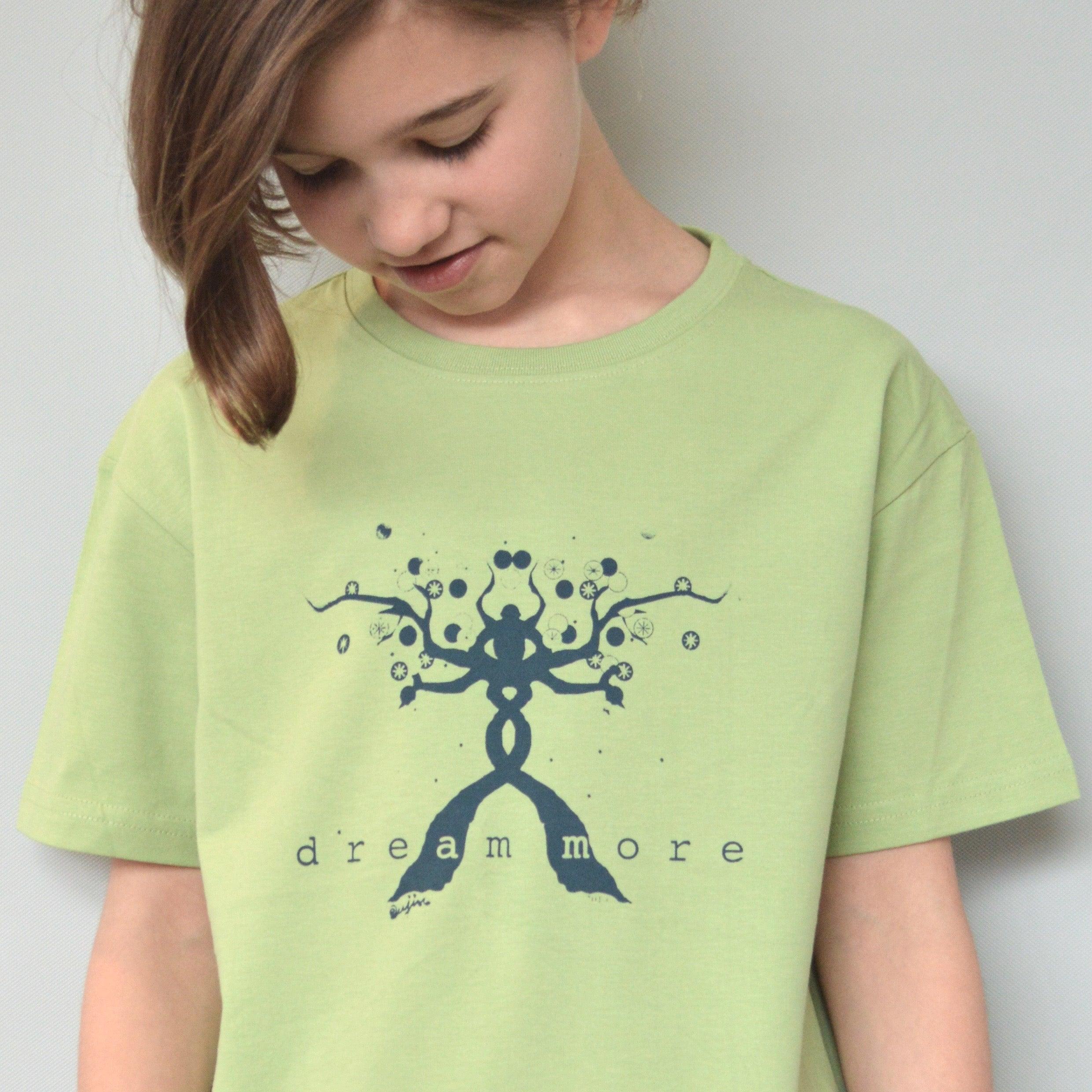 Uni-T "Dream More" Positive Message T-Shirt for Kids - Image 7