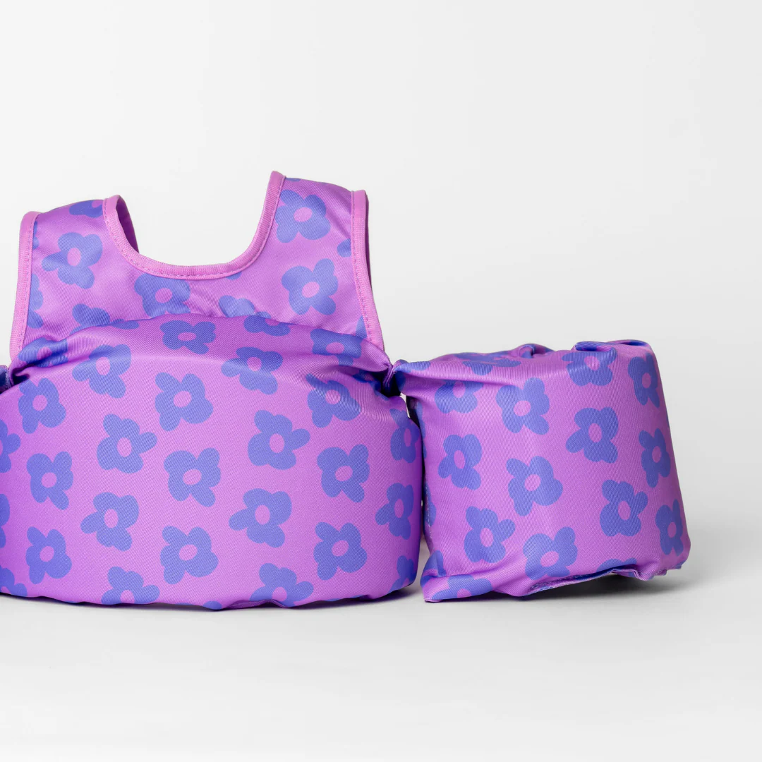 Dripfloats Flower Power (Purple) Kids Float - Image 4