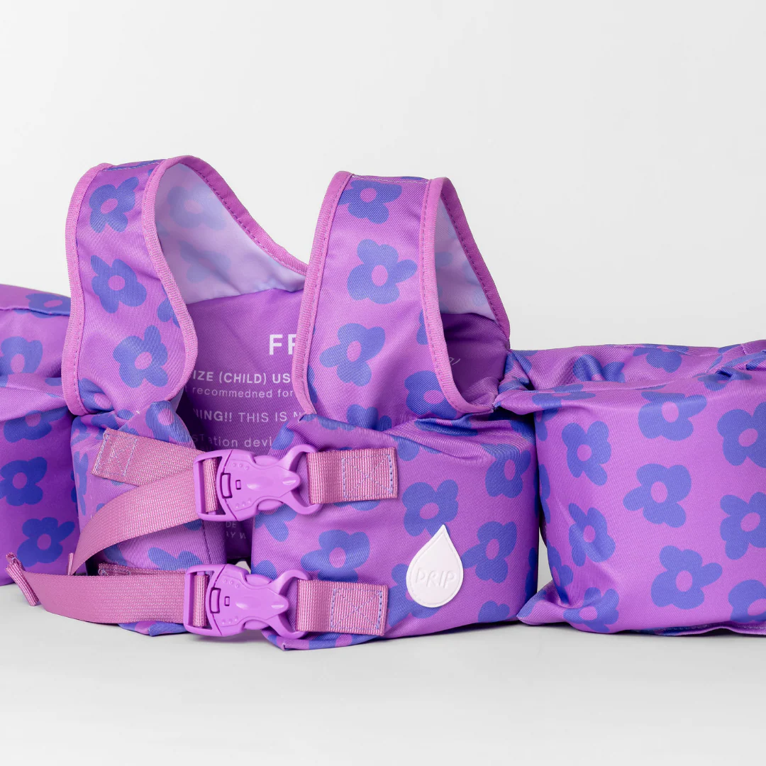 Dripfloats Flower Power (Purple) Kids Float - Image 5