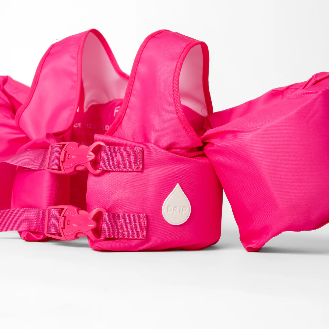 Dripfloats Neon Pink Kids Float - Image 4