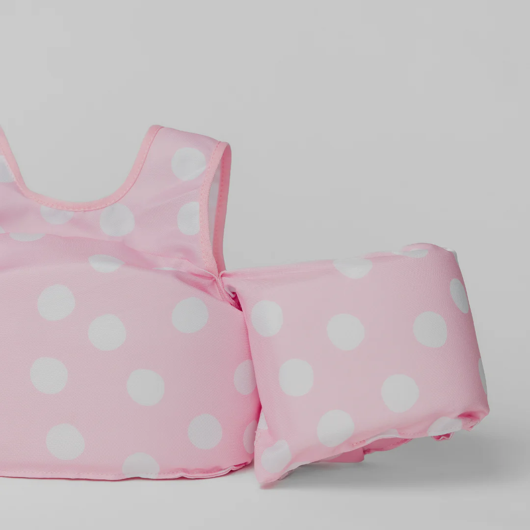 Dripfloats Pink Dot Kids Float - Image 3