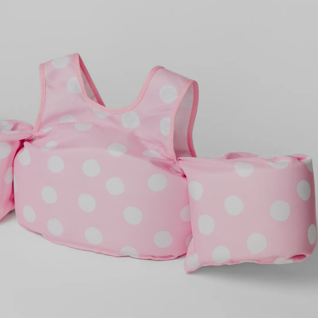 Dripfloats Pink Dot Kids Float - Image 4