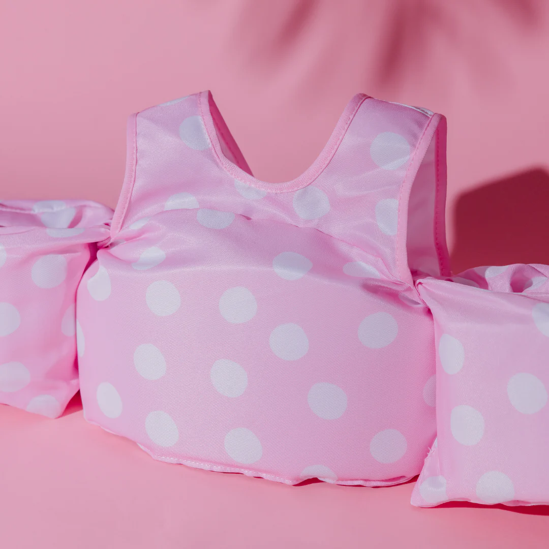 Dripfloats Pink Dot Kids Float - Image 7