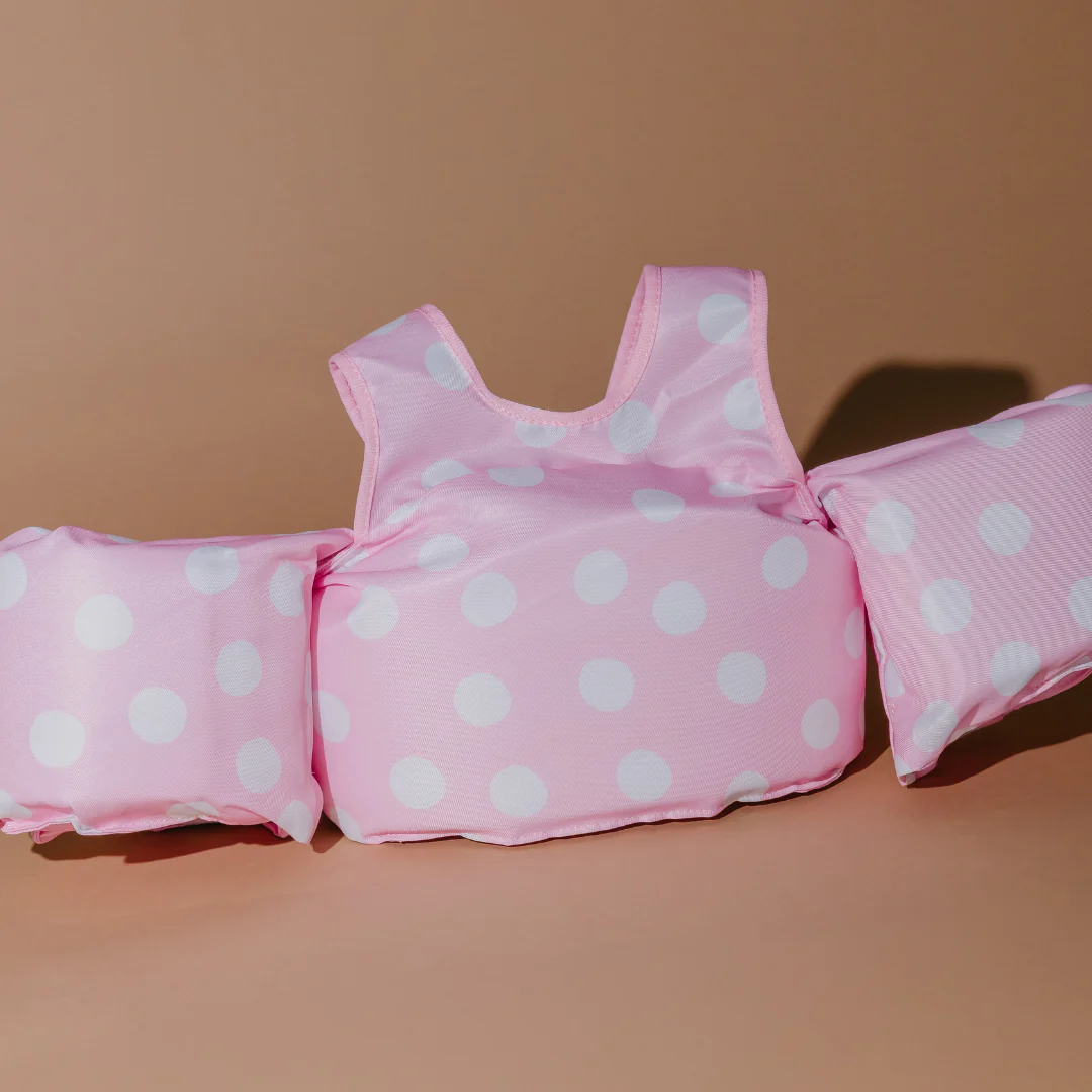 Dripfloats Pink Dot Kids Float - Image 8