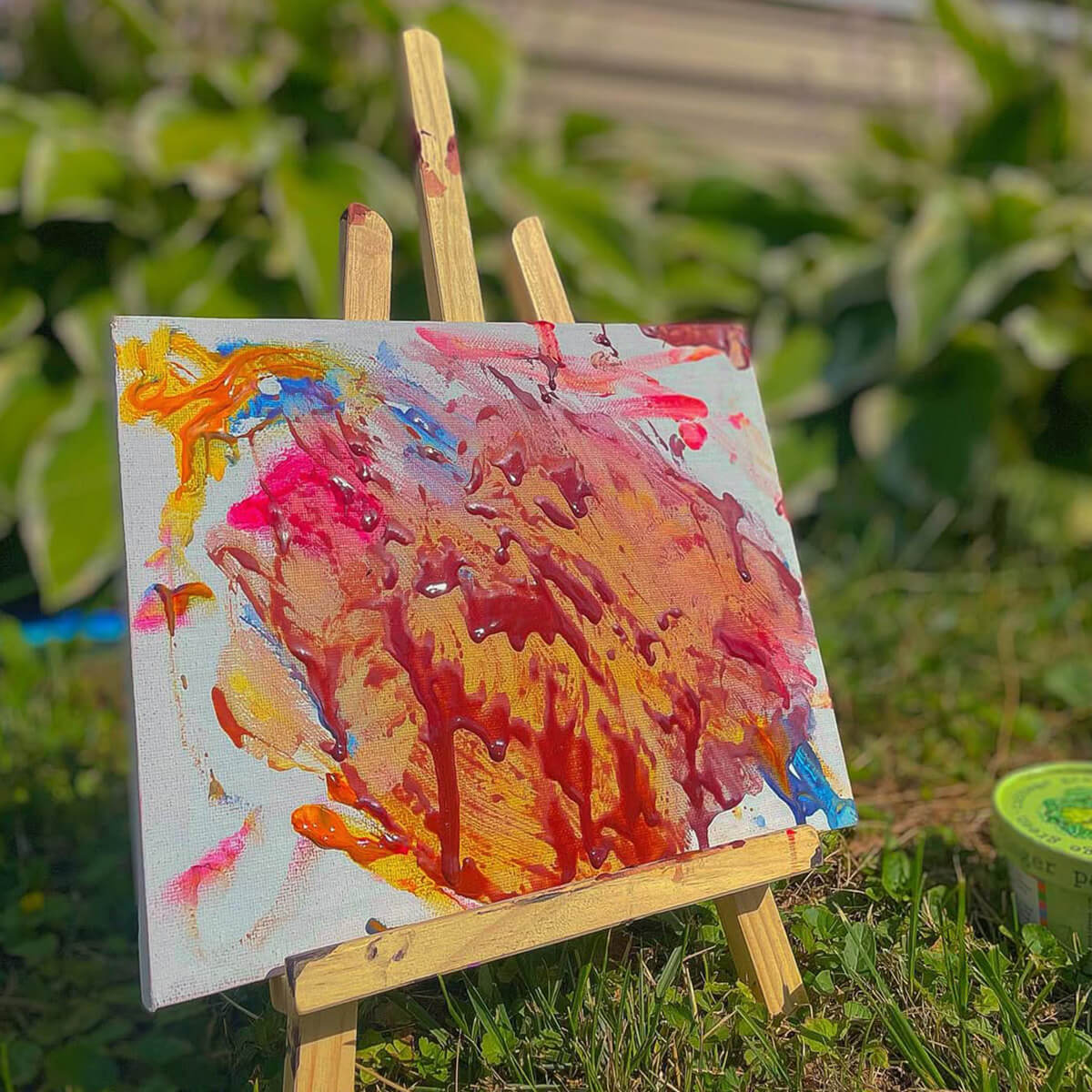 Eco- Kids All-Natural Finger Paint – Long Lasting, Shelf Stable Non-Toxic - Image 2