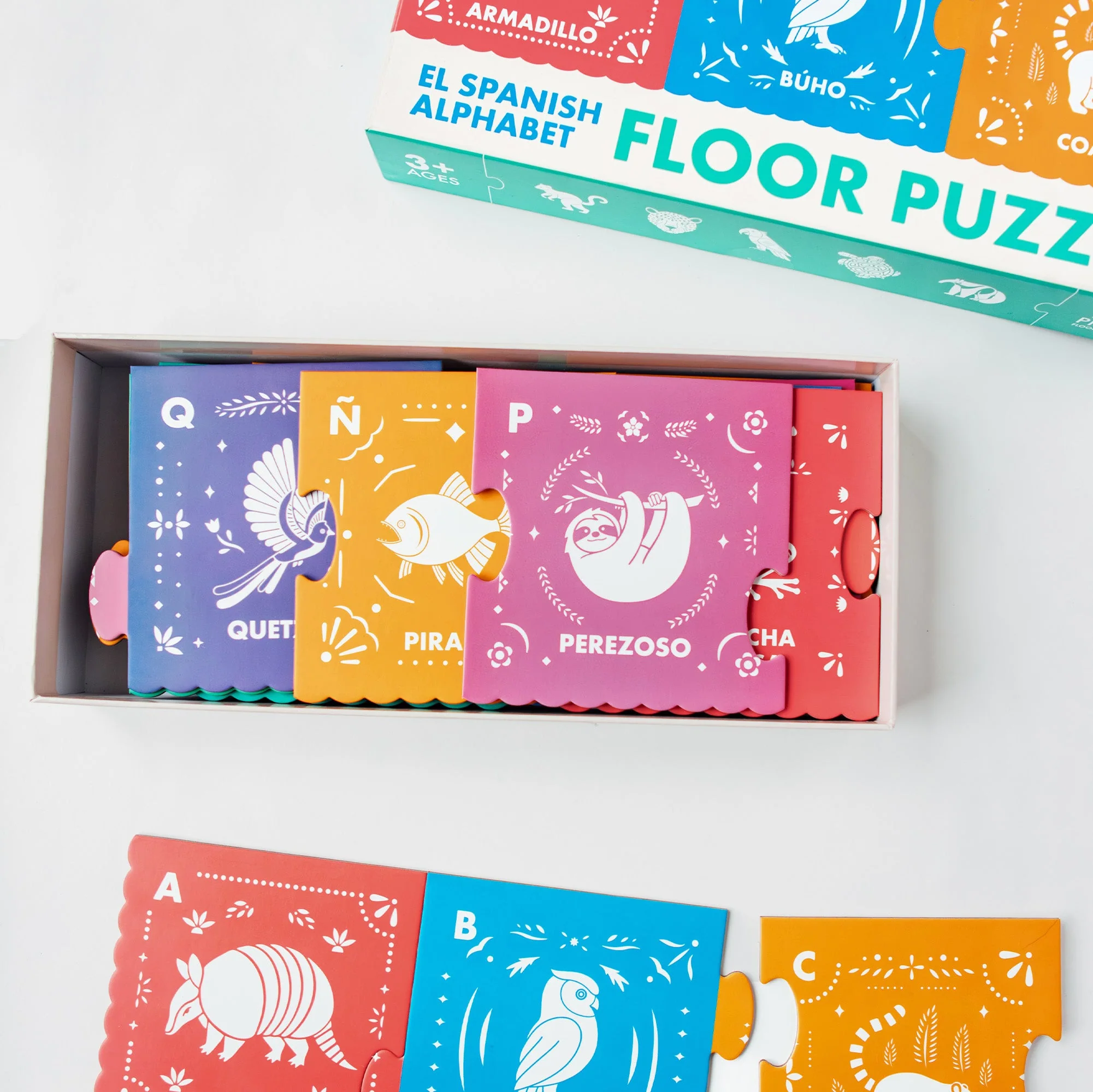 El Spanish Alphabet Jumbo Floor Puzzle - Image 4