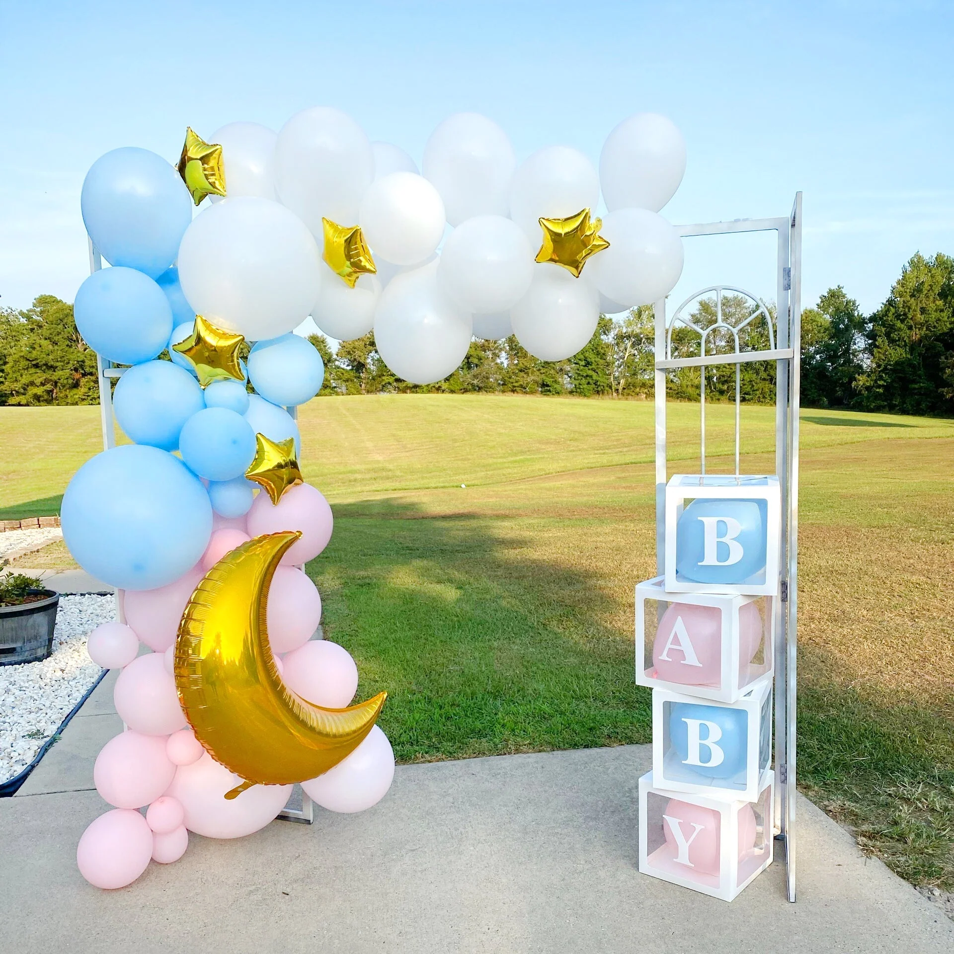 Ellie's Party Supply Blue Balloon Garland - Image 4