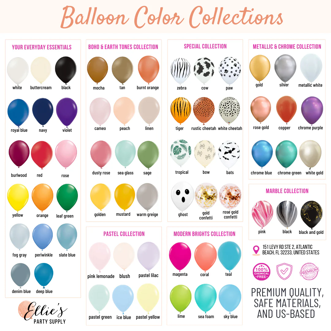 Ellie's Party Supply Blush Balloon Garland Kit - Image 9