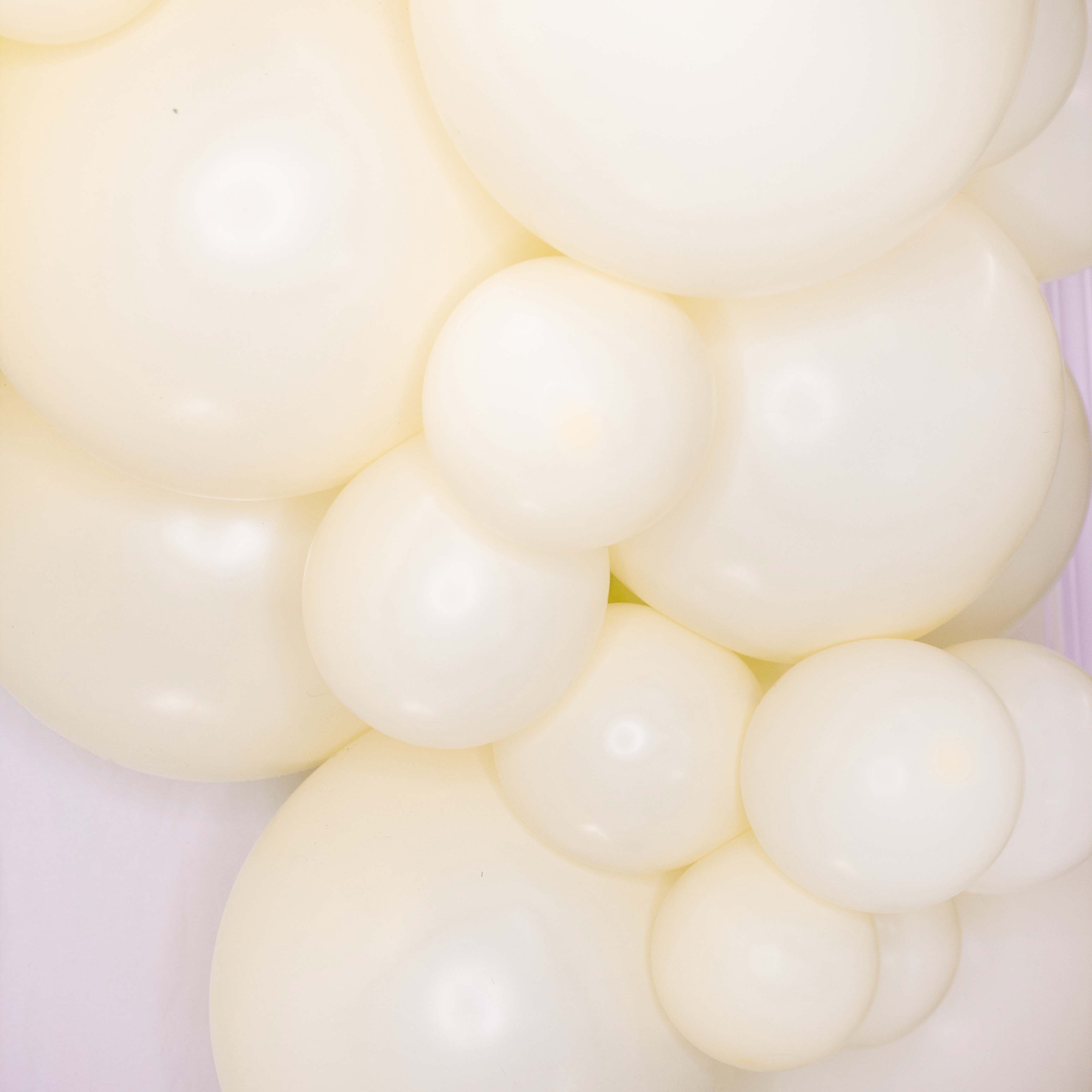 Ellie's Party Supply Ivory Balloon Garland - Image 2