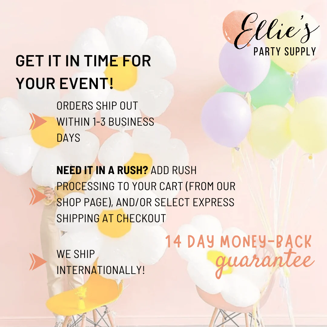 Ellie's Party Supply Ivory Balloon Garland - Image 9