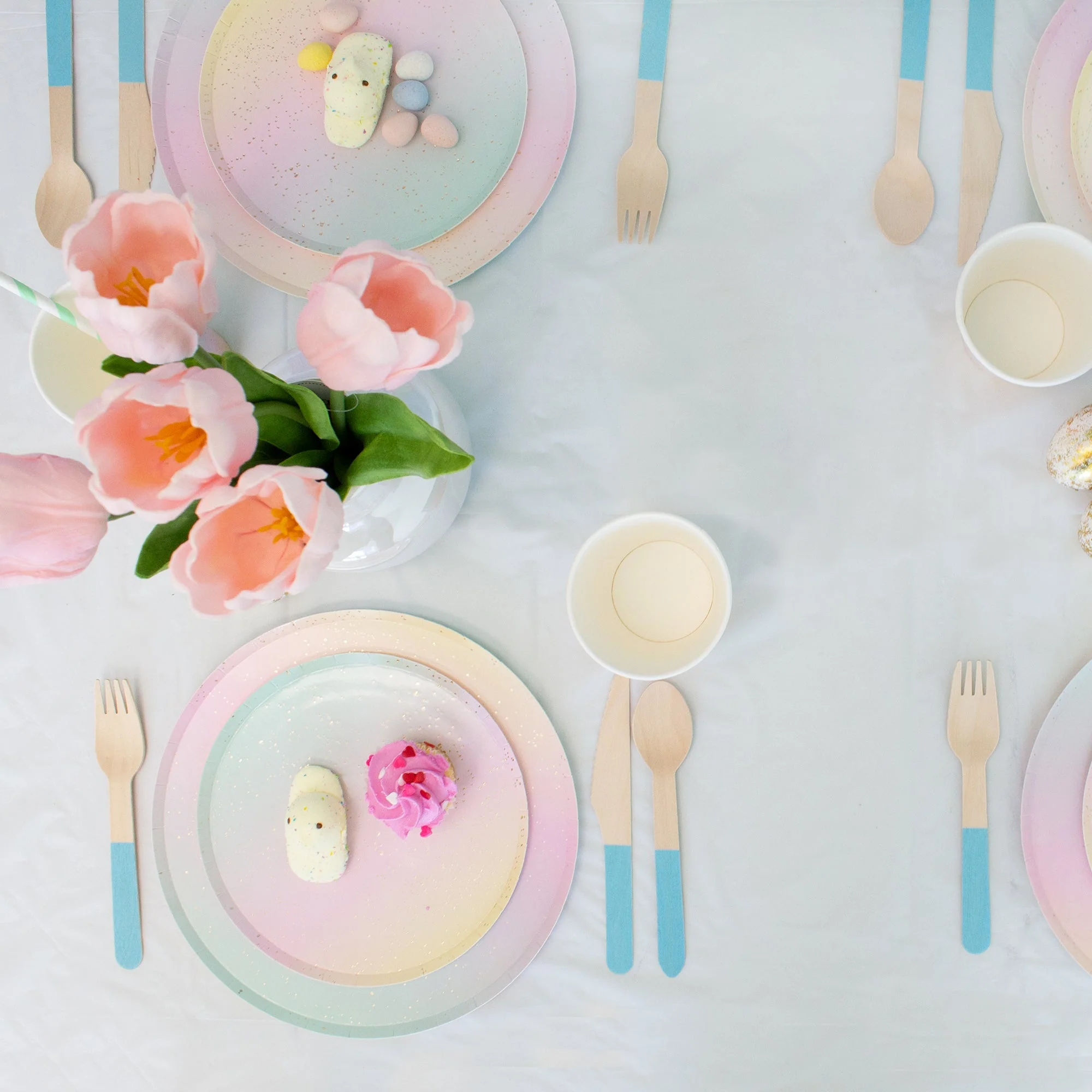 Ellie's Party Supply Light Blue Wooden Utensil Set – 24ct | ON SALE!! - Image 11