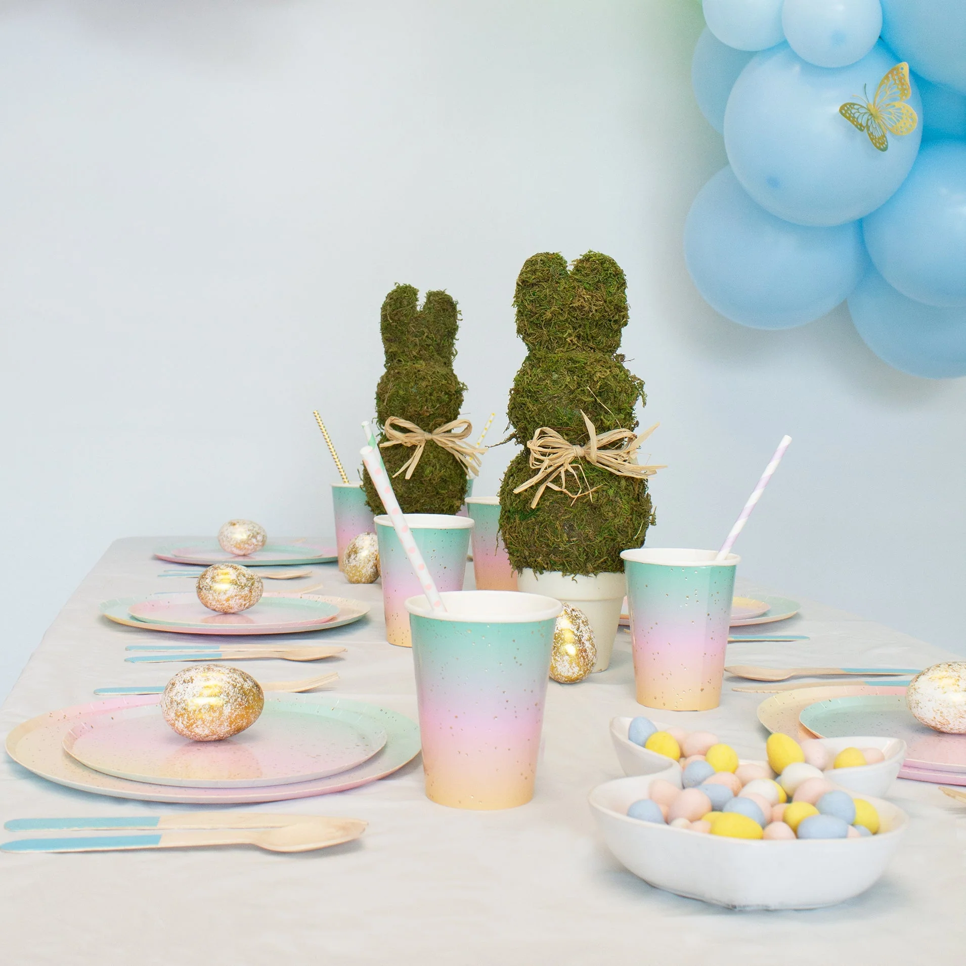 Ellie's Party Supply Light Blue Wooden Utensil Set – 24ct | ON SALE!! - Image 12