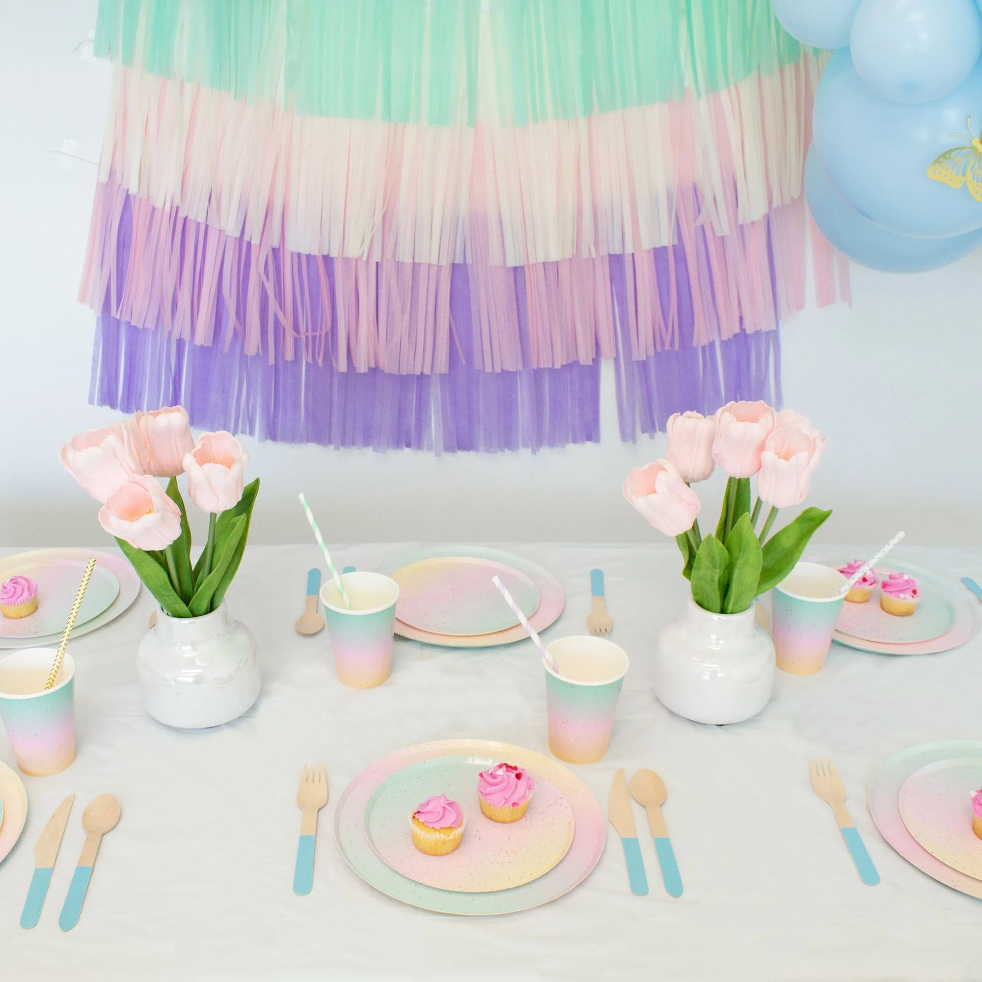 Ellie's Party Supply Light Blue Wooden Utensil Set – 24ct | ON SALE!! - Image 9