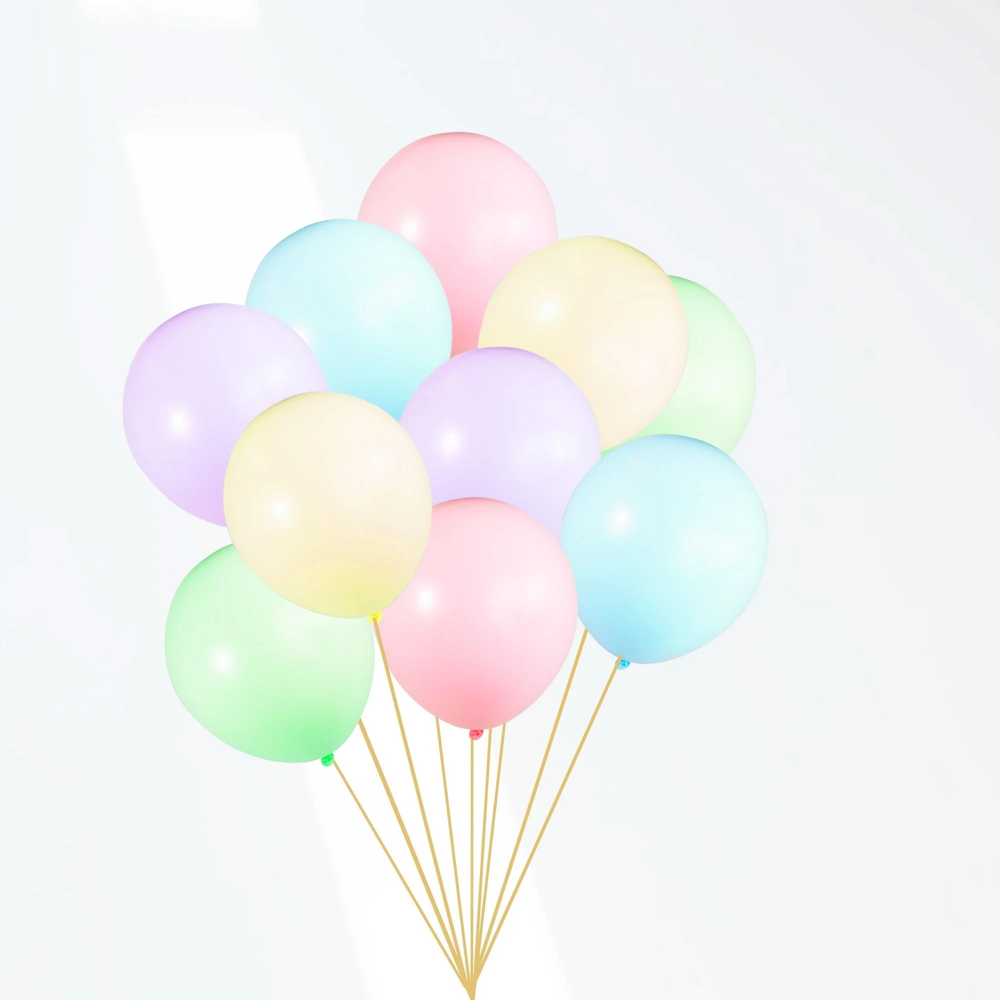 Ellie's Party Supply Pastel Bunny Balloon Bouquet - Image 3