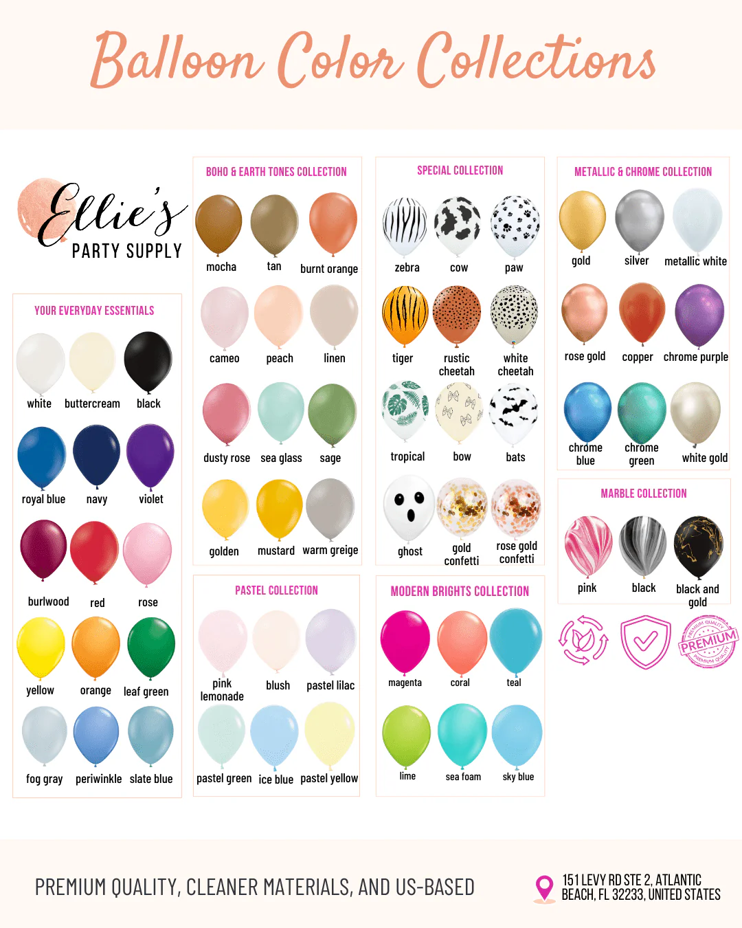 Ellie's Party Supply Pastel Rainbow Mini Balloon Cake Topper - Image 8