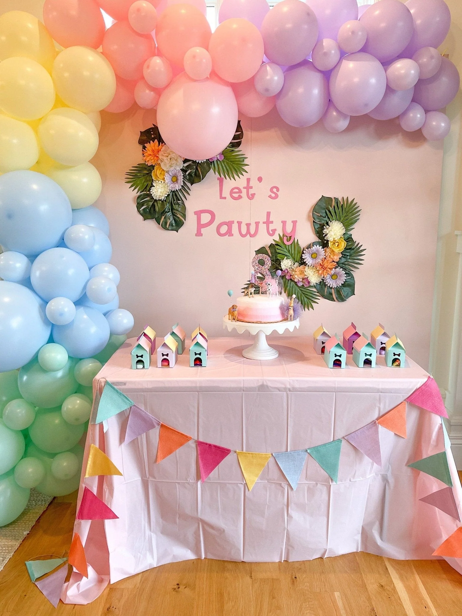 Ellie's Party Supply Pink Balloon Garland - Image 4