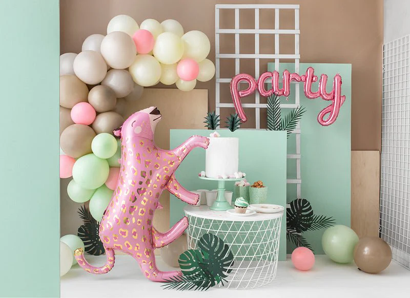 Ellie's Party Supply Pink Leopard Balloon - Image 3