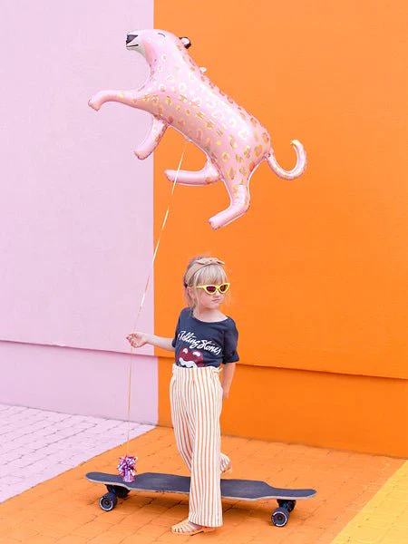 Ellie's Party Supply Pink Leopard Balloon - Image 4