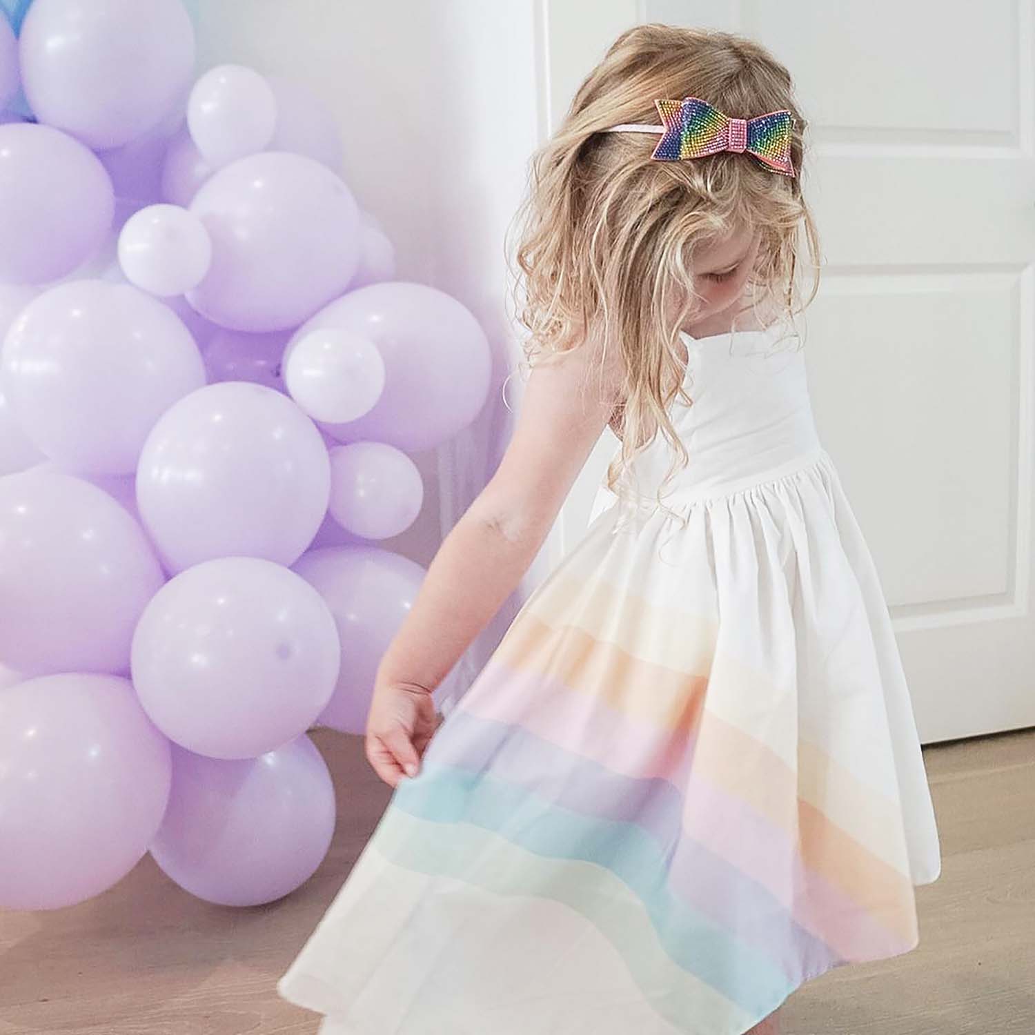 Ellie's Party Supply Purple Balloon Garland - Image 3