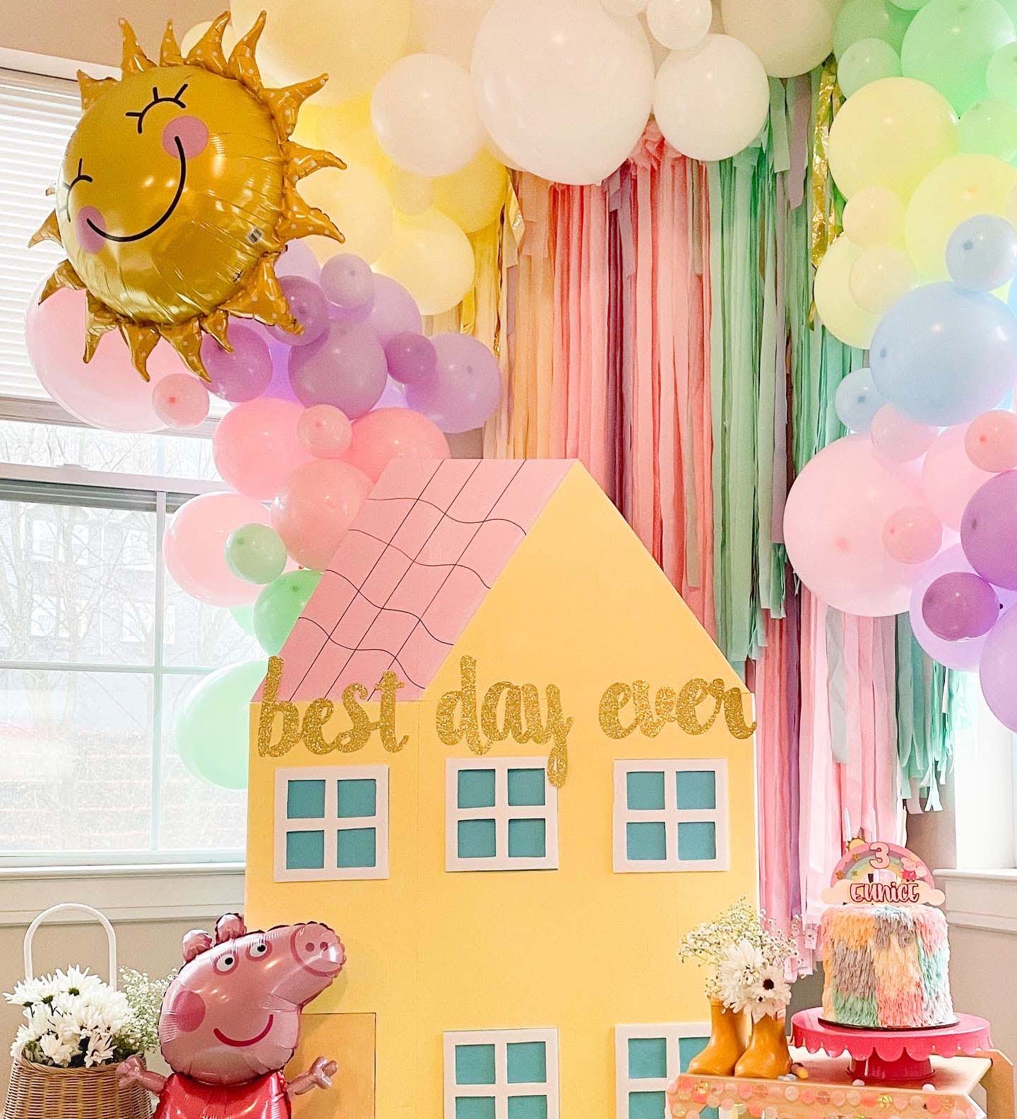 Ellie's Party Supply Purple Balloon Garland - Image 5