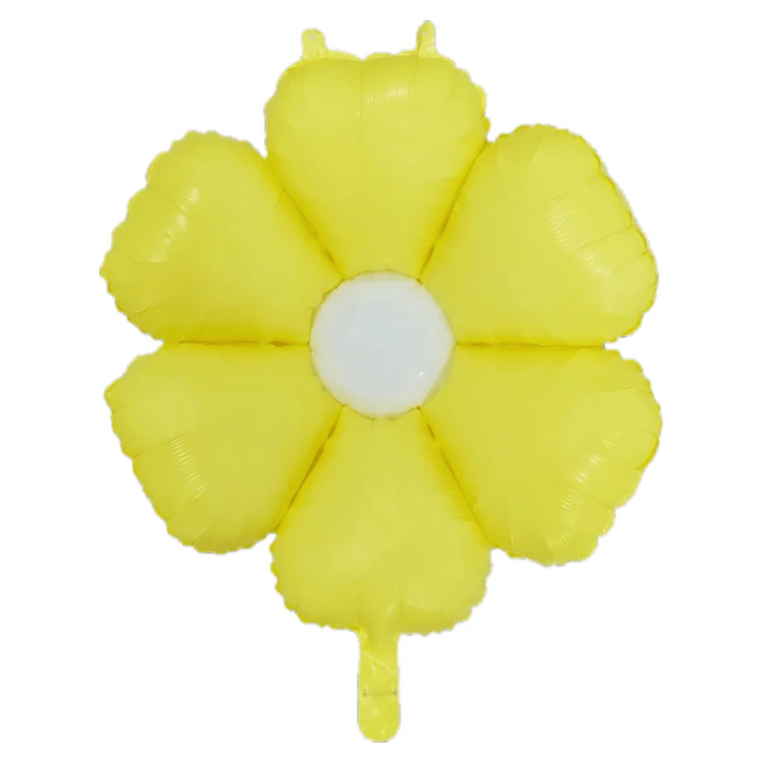 Ellie's Party Supply Small Daisy Foil Balloon – 20" Groovy Party Decor - Image 3