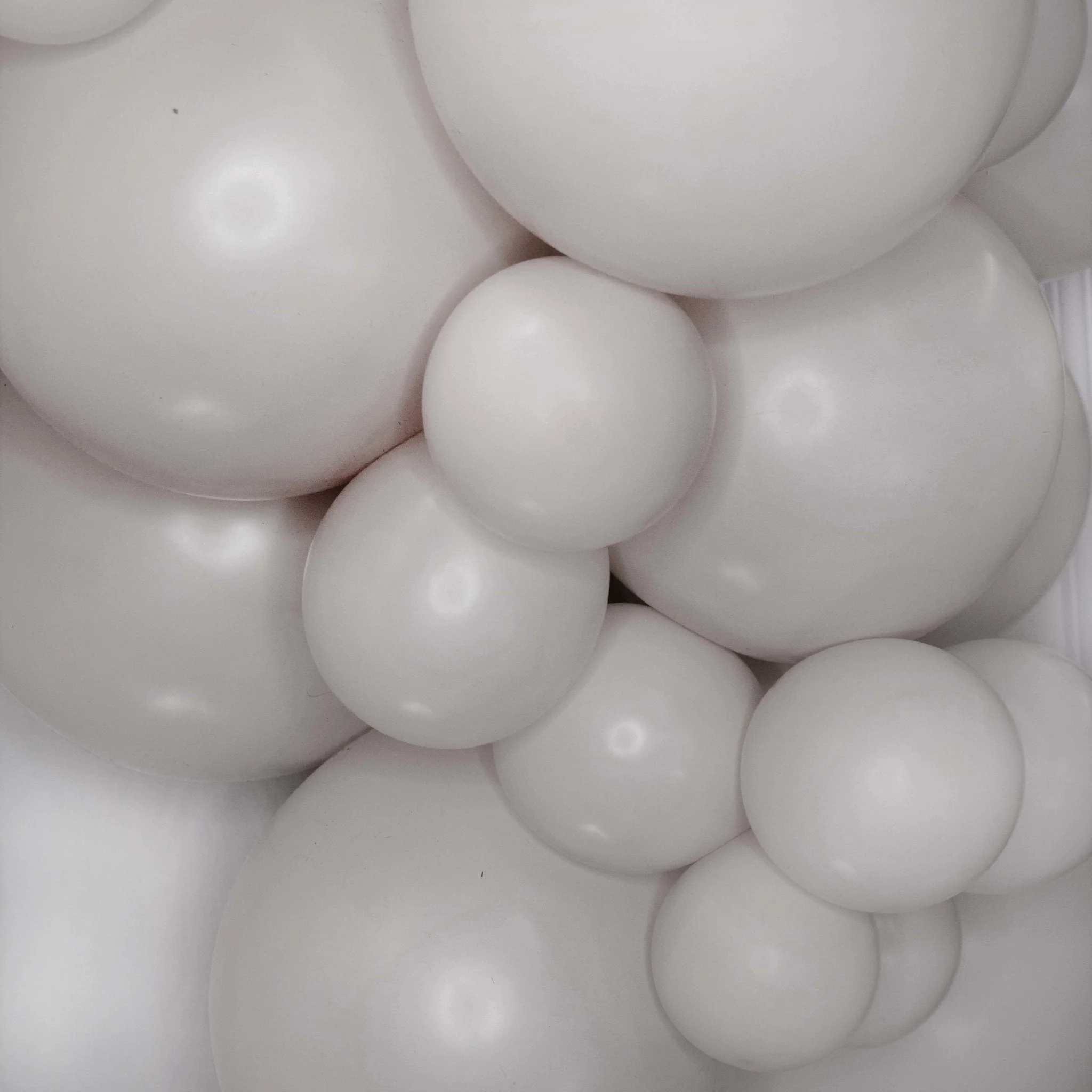 Ellie's Party Supply Warm Gray Balloon Garland - Image 2
