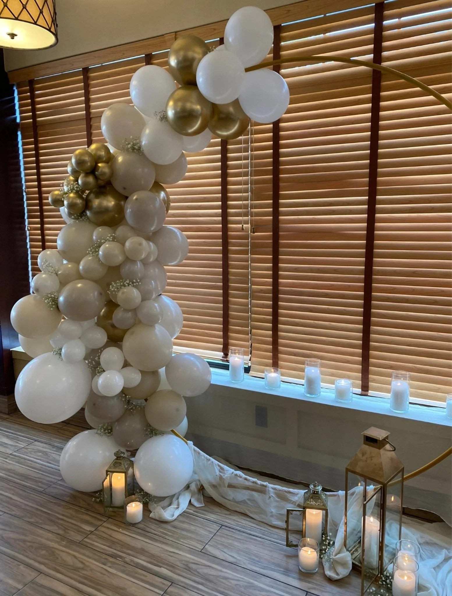 Ellie's Party Supply Warm Gray Balloon Garland - Image 6