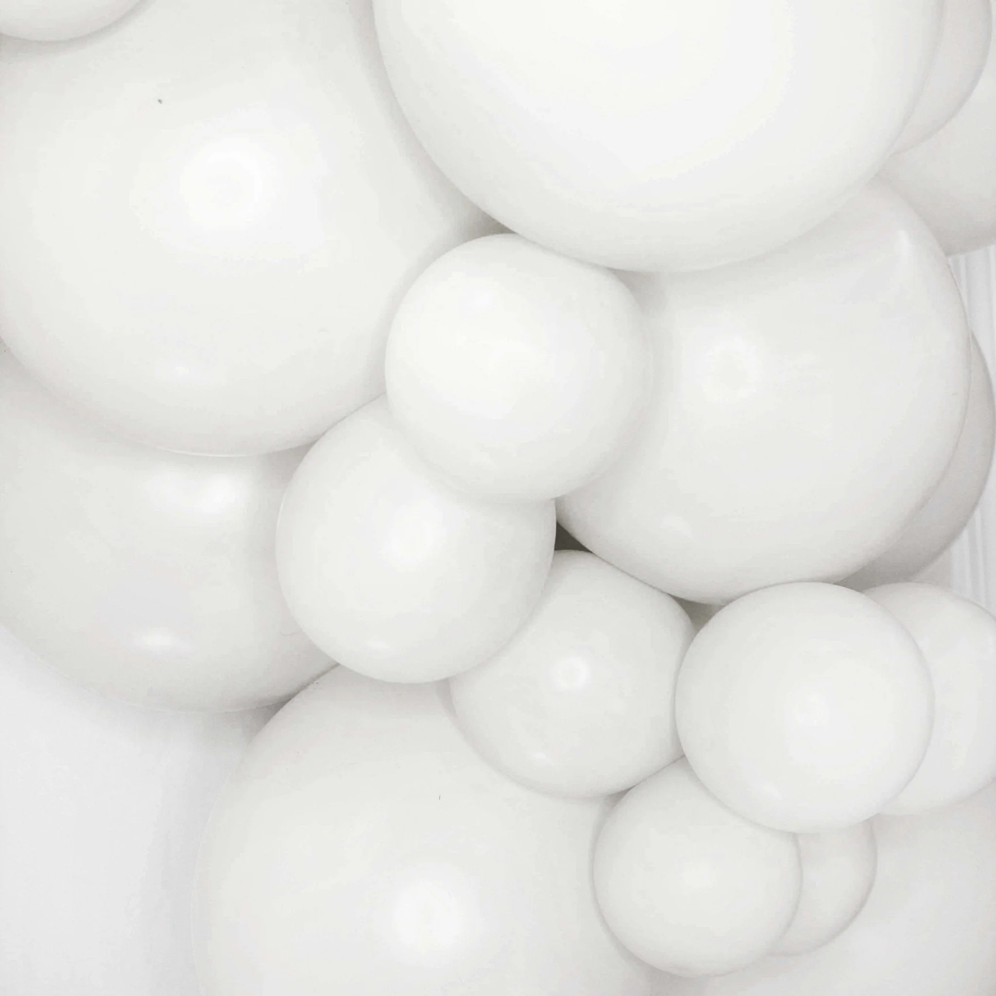 Ellie's Party Supply White Balloon Garland - Image 2