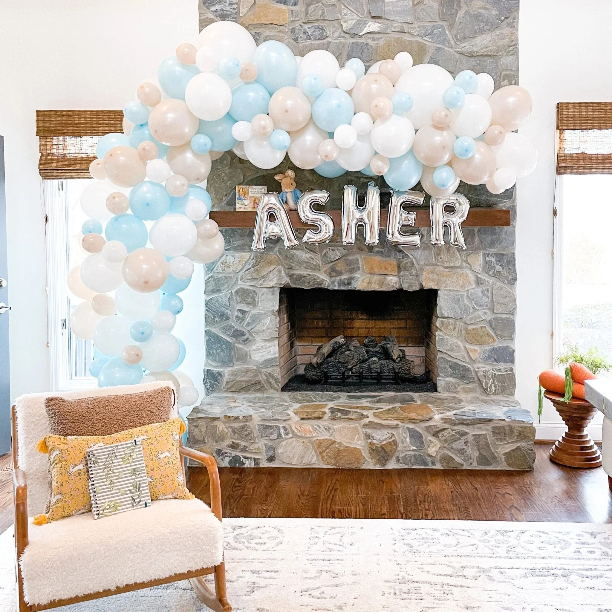 Ellie's Party Supply White Balloon Garland - Image 4