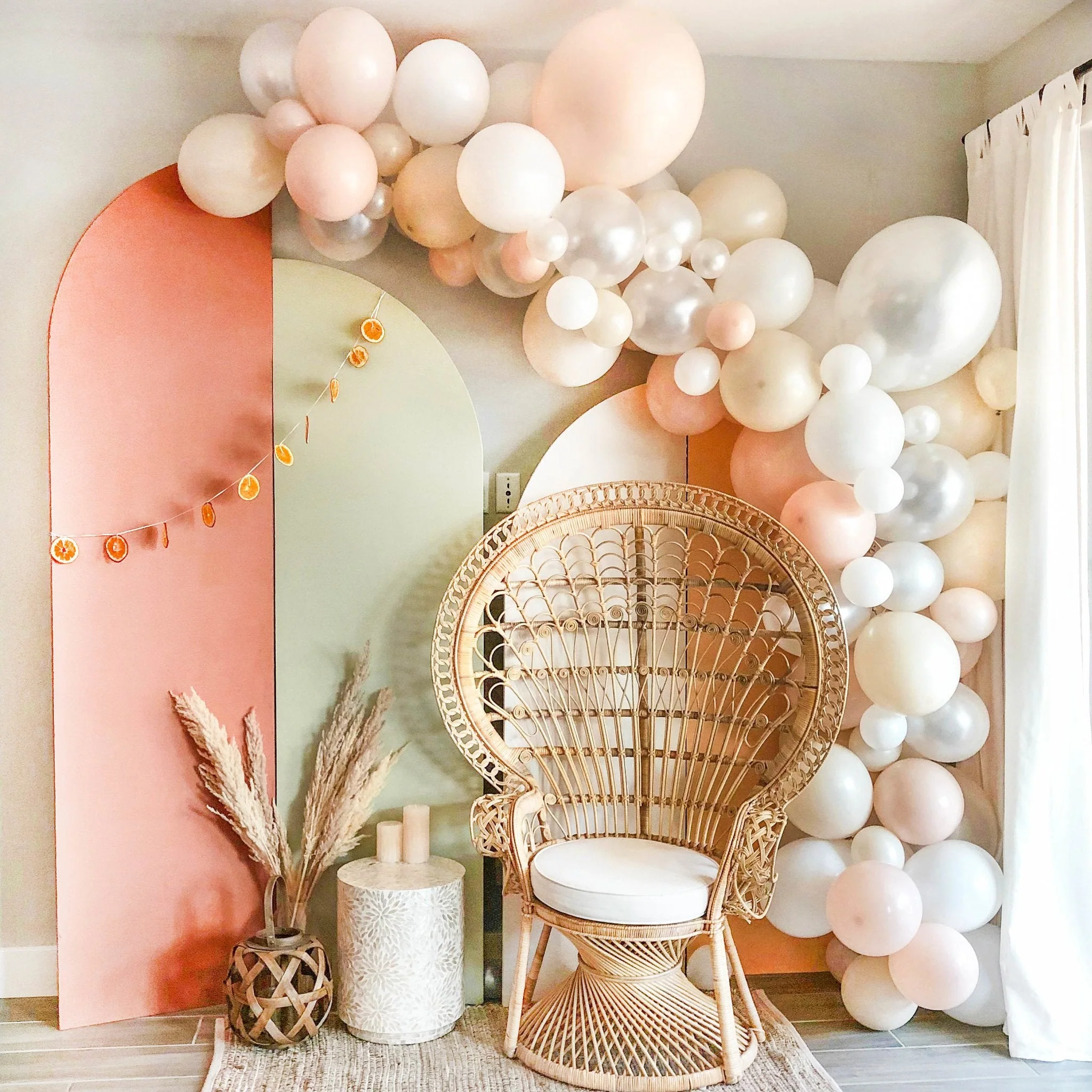 Ellie's Party Supply White Sand Balloon Garland Kit – 5ft Neutral Decor - Image 4