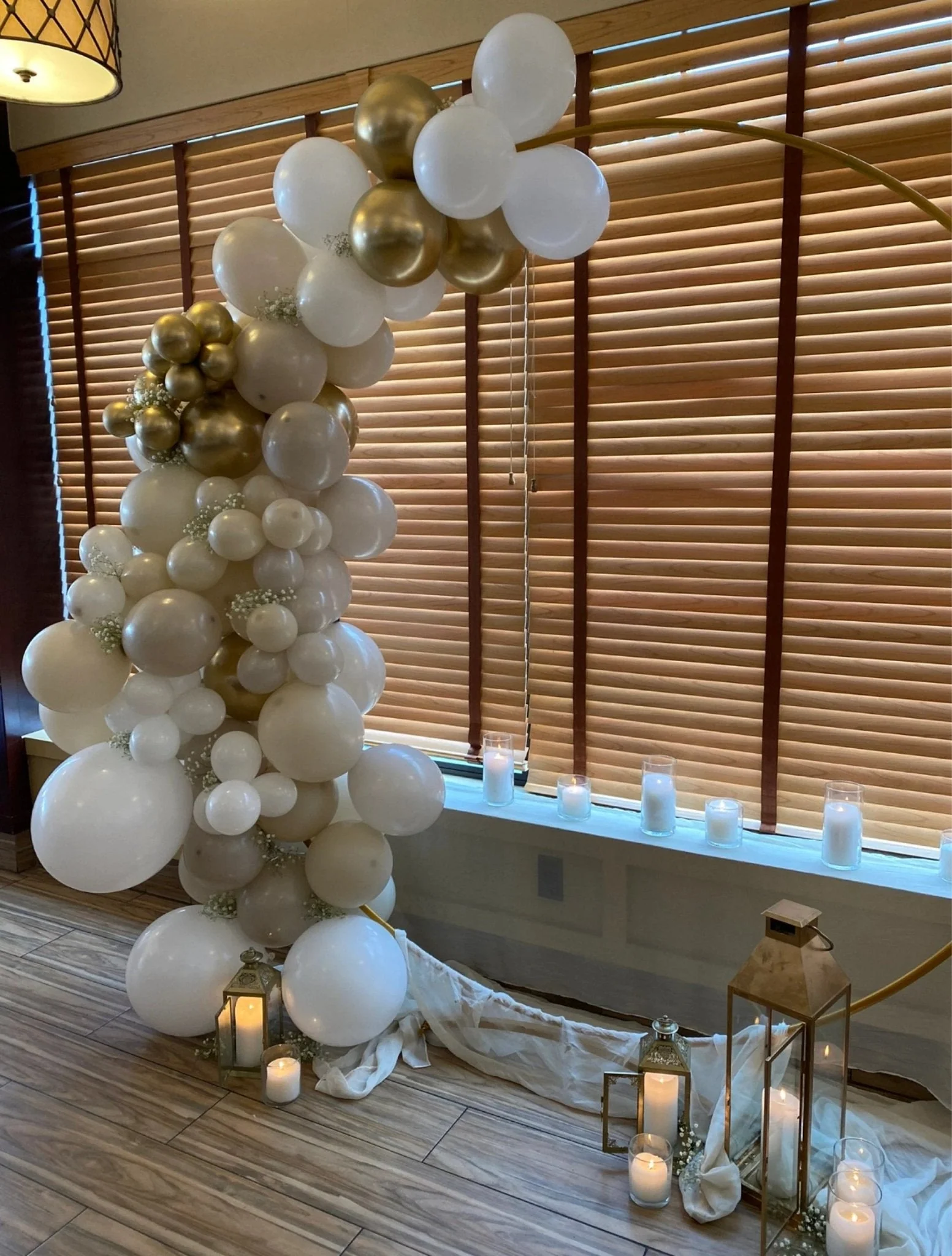 Ellie's Party Supply White Sand Balloon Garland Kit – 5ft Neutral Decor - Image 7