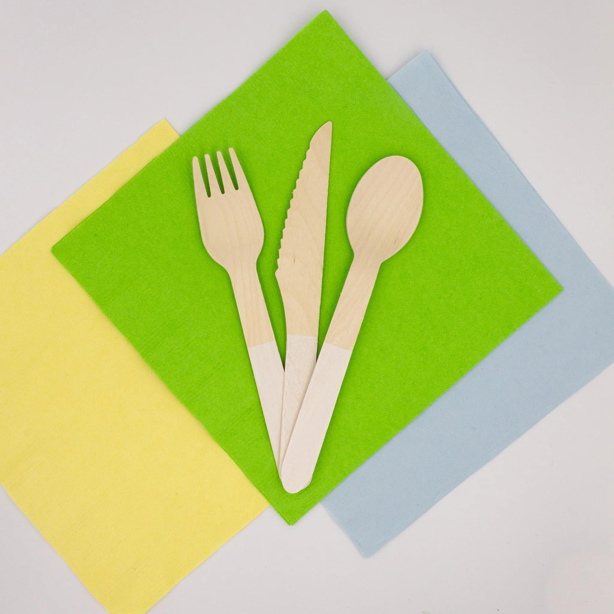 Ellie's Party Supply White Wooden Utensil Set – 24ct | ON SALE!! - Image 5