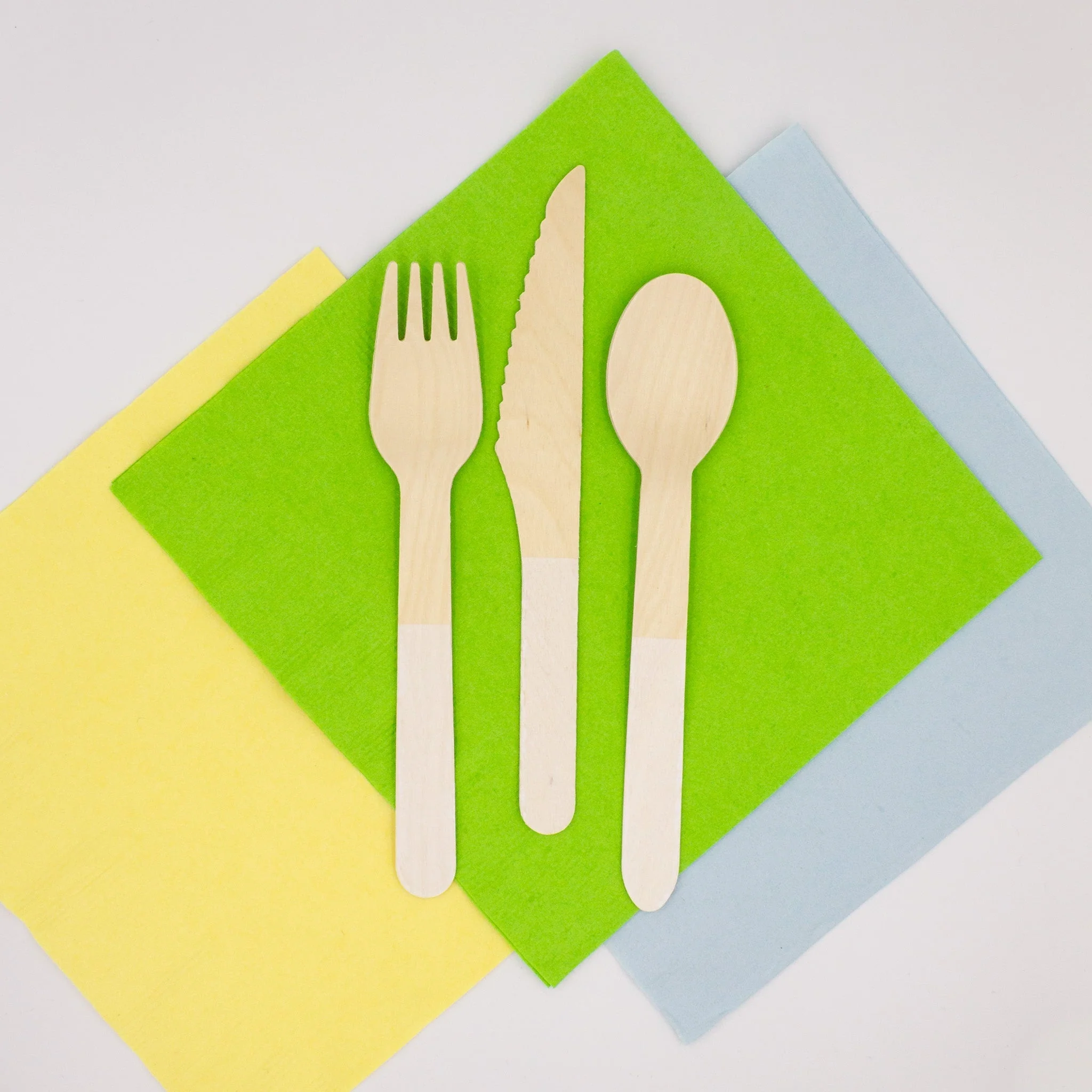Ellie's Party Supply White Wooden Utensil Set – 24ct | ON SALE!! - Image 6