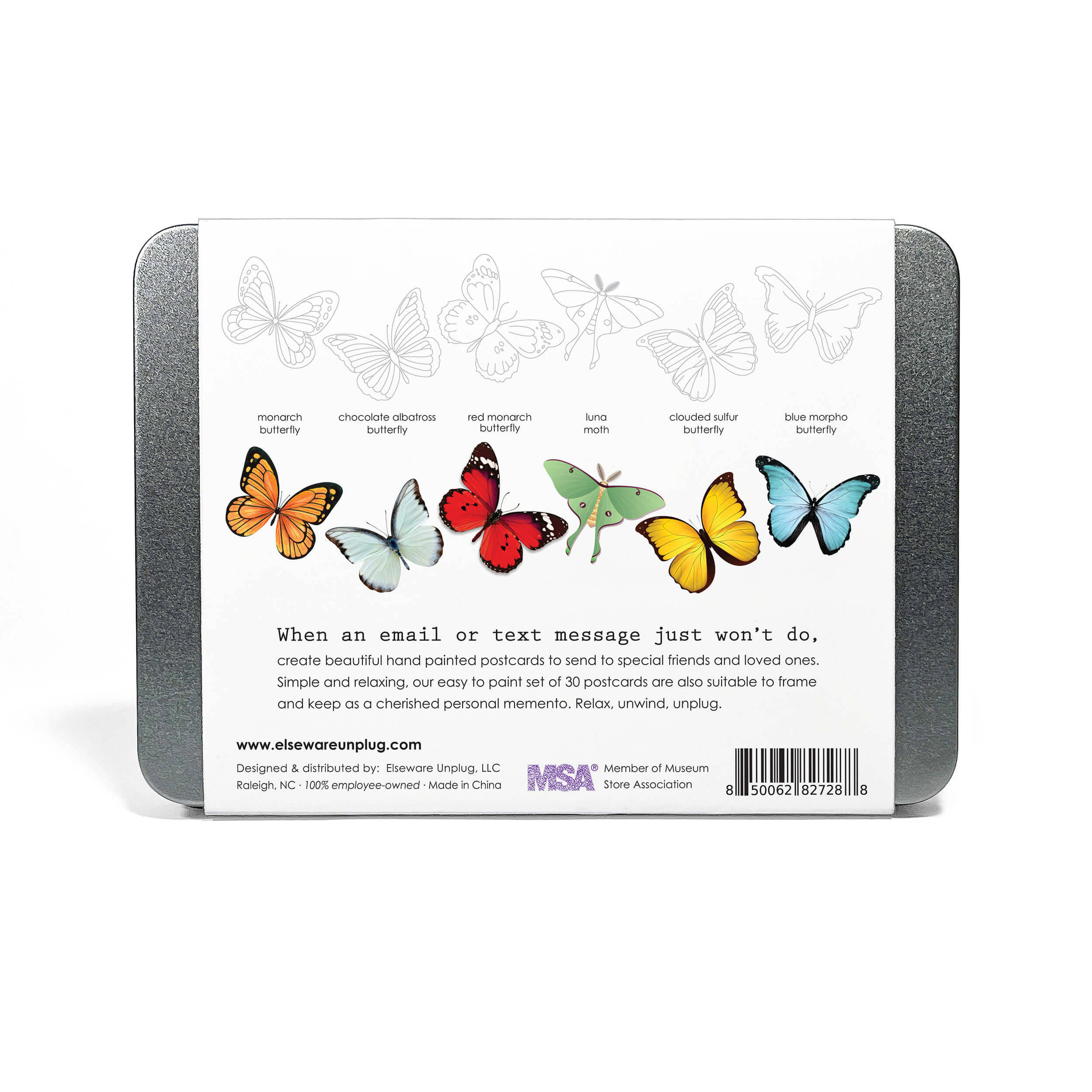elseware unplug Coloring Postcards w/ 6 Designs (30 cards) - Image 12
