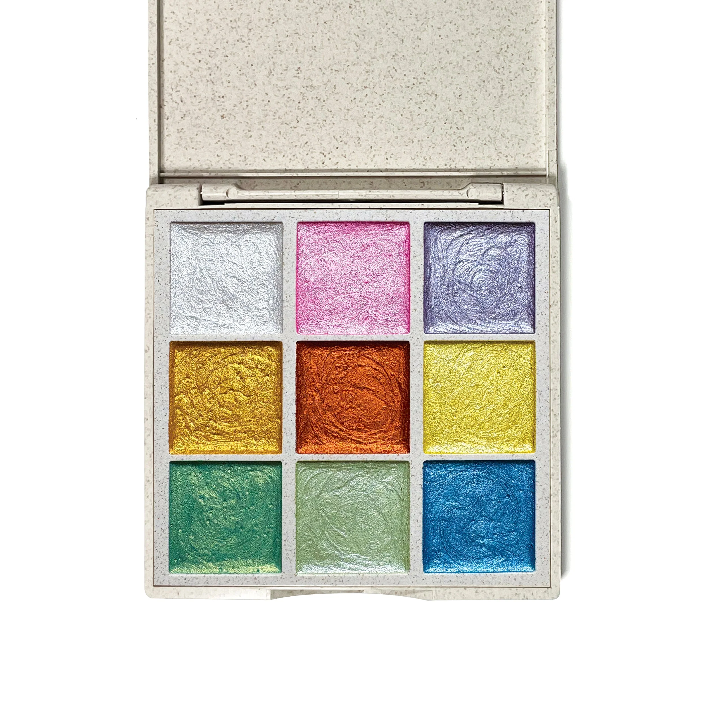 Elseware Unplug Metallic Watercolors – Wheat Straw Palette - Image 2