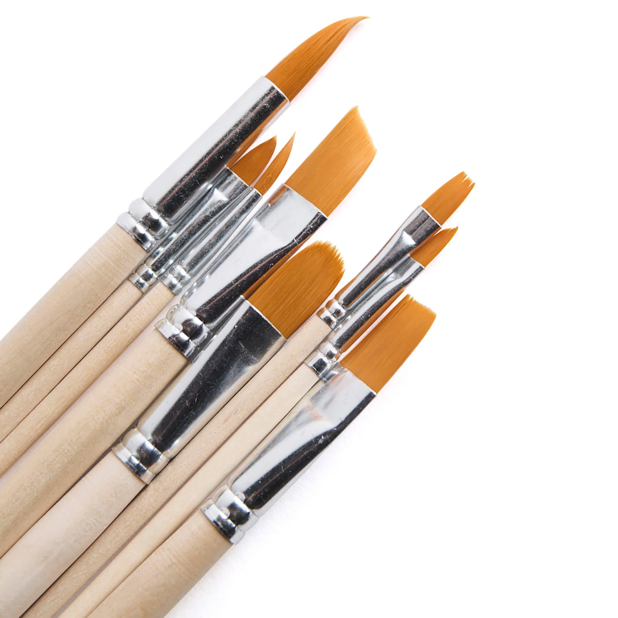 Elseware Unplug Paintbrush Set – 8 Assorted Sizes - Image 4