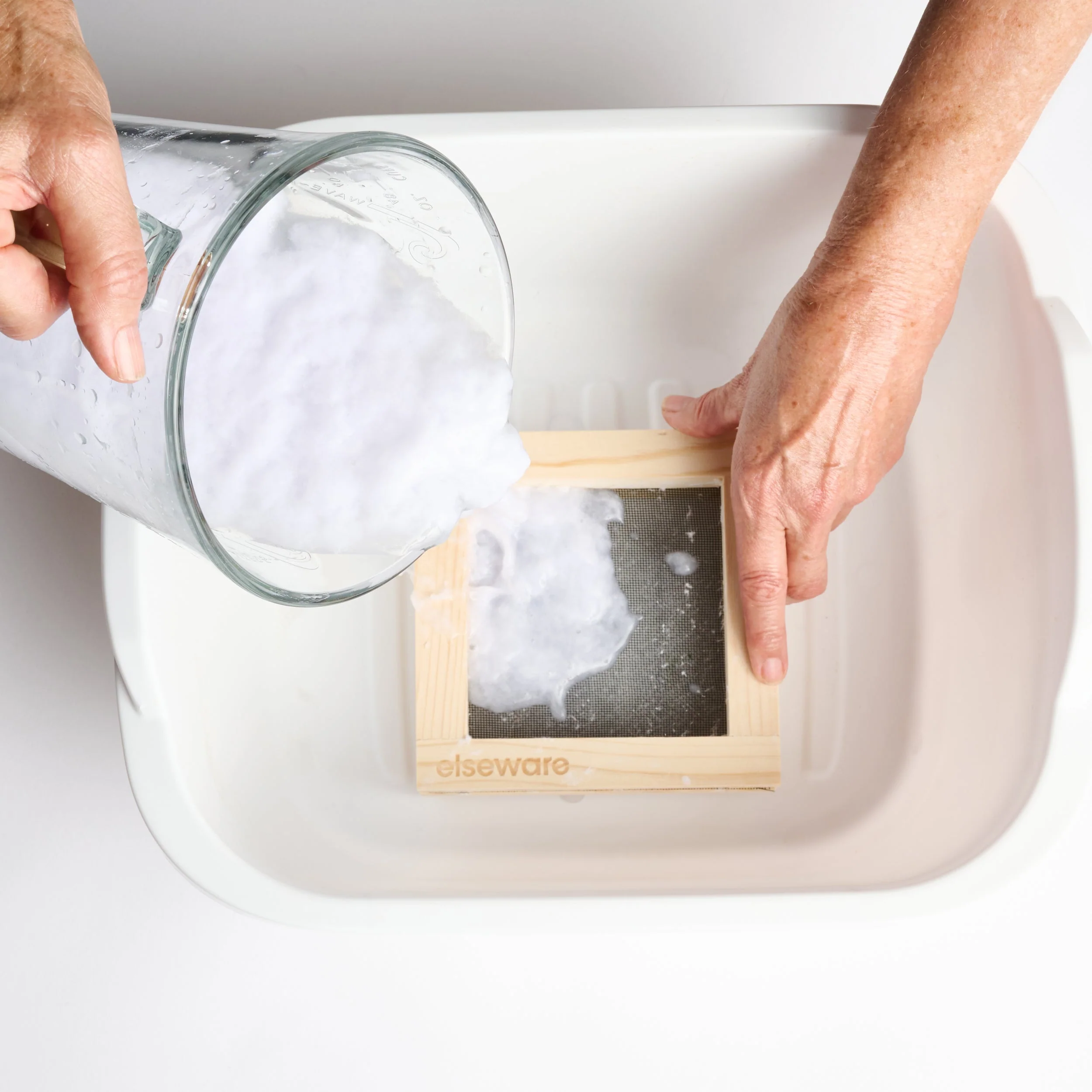 Elseware Unplug Paper Making Kit DIY – Recycled Handmade Paper Craft - Image 4