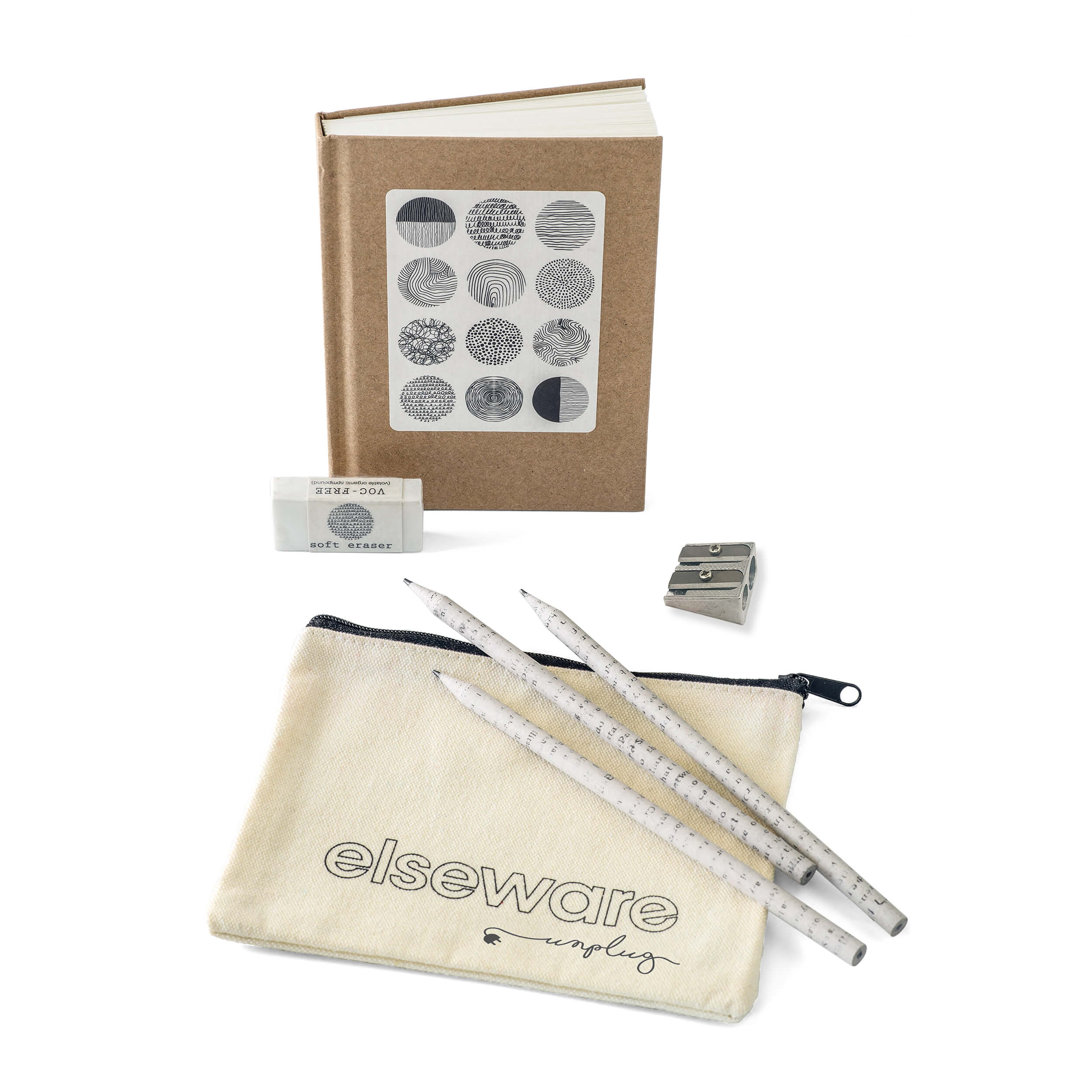 Elseware Unplug Sketchbook Art Kit - Doodle Set - Image 4