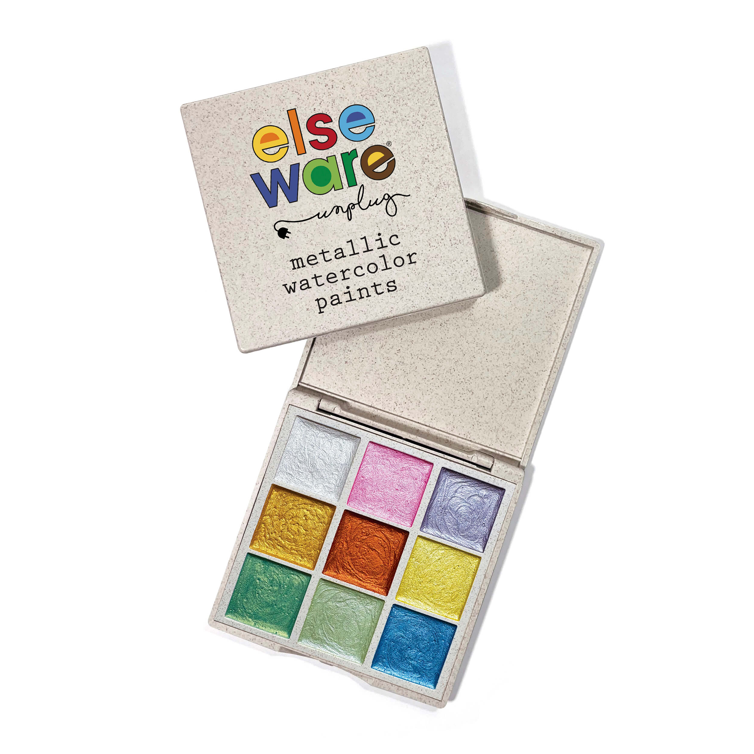 Watercolor Essentials Bundle | Bamboo Case, Metallics, & Paper Pad - Image 4