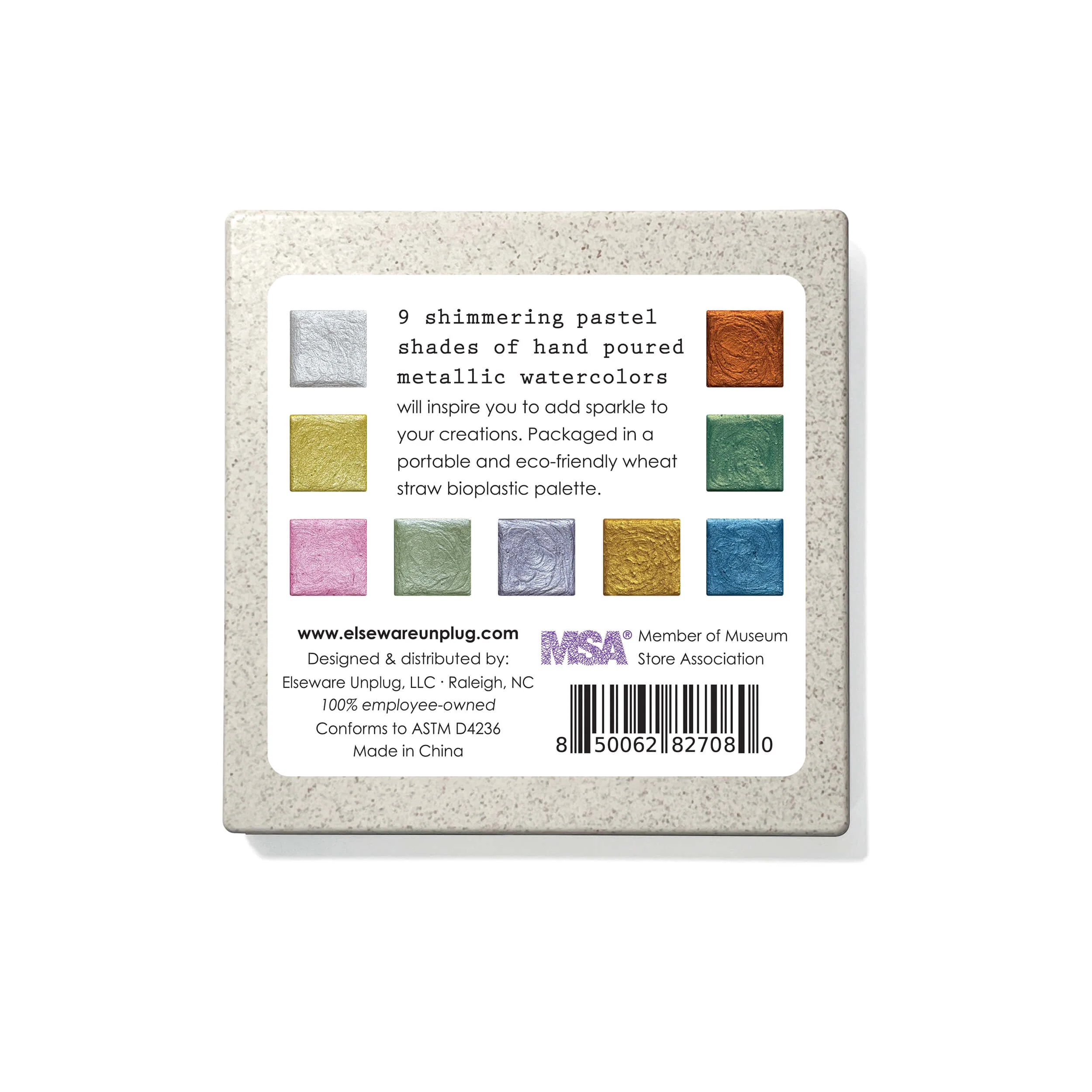 Watercolor Essentials Bundle | Bamboo Case, Metallics, & Paper Pad - Image 5