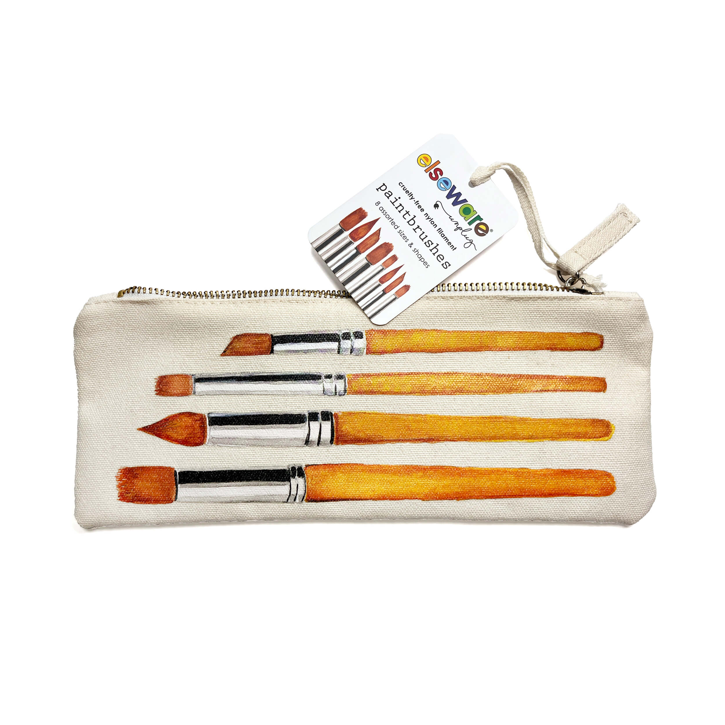 Elseware Unplug Watercolor Travel Set | Bamboo Case, Brushes, & Paper Pad - Image 6