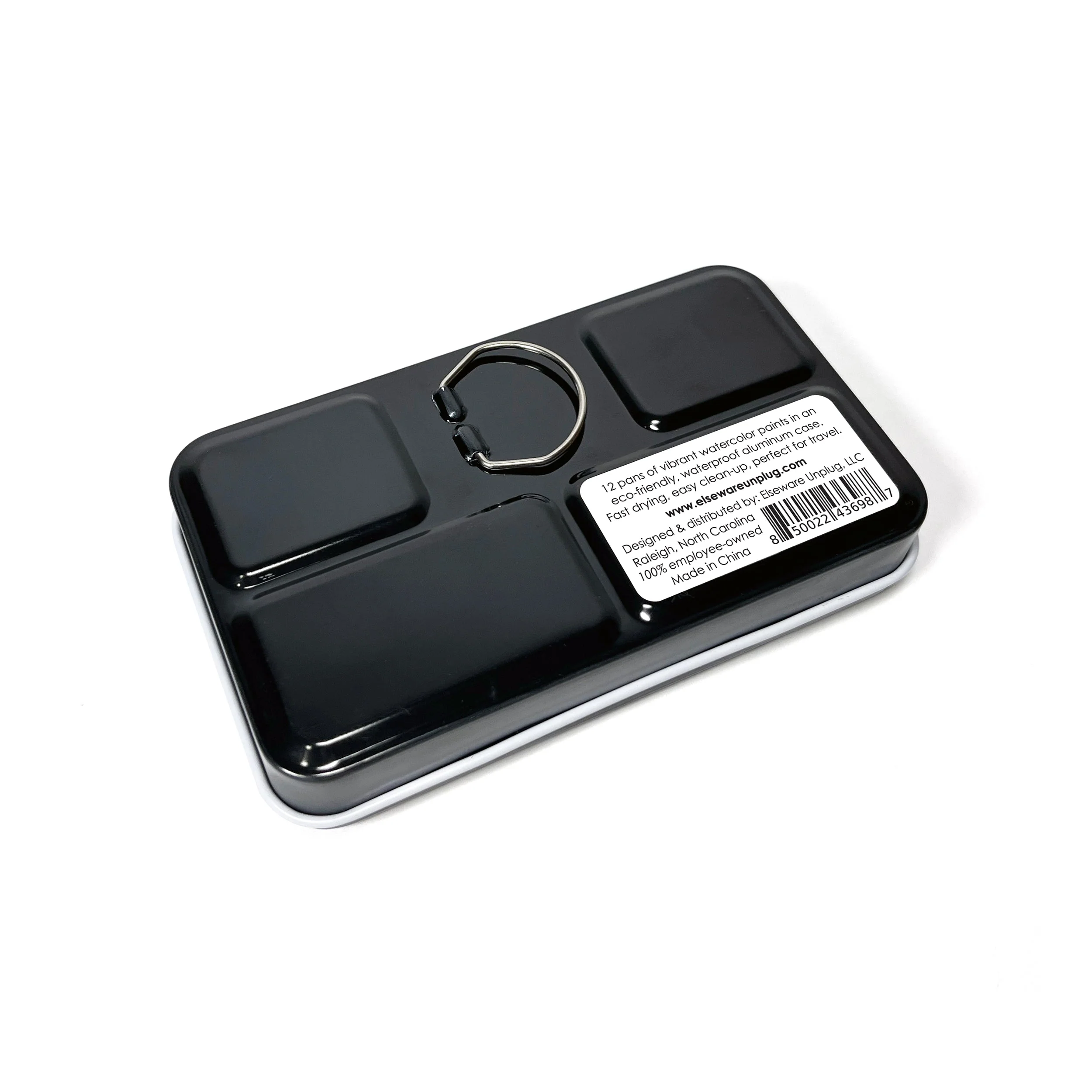 Elseware Unplug Watercolors – Metal Palette – 12 Colors – Travel Friendly - Image 3