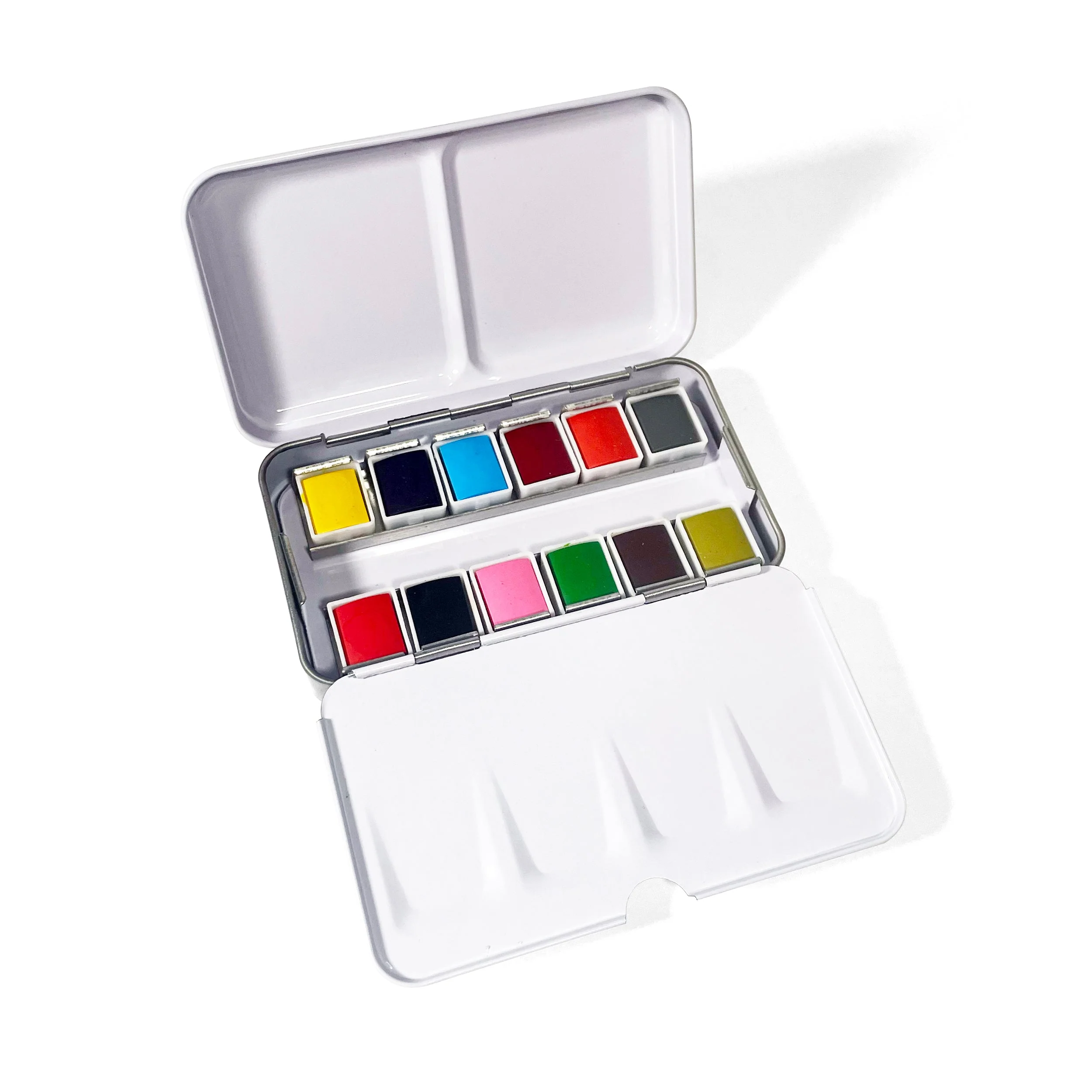 Elseware Unplug Watercolors – Metal Palette – 12 Colors – Travel Friendly - Image 4