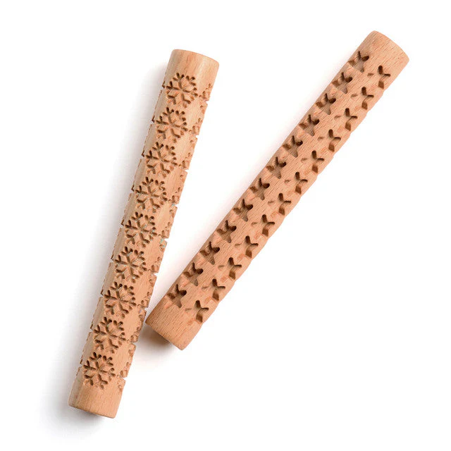 Elseware Unplug Wooden Eco-Dough Rollers – High-Quality Beechwood Tool - Image 2