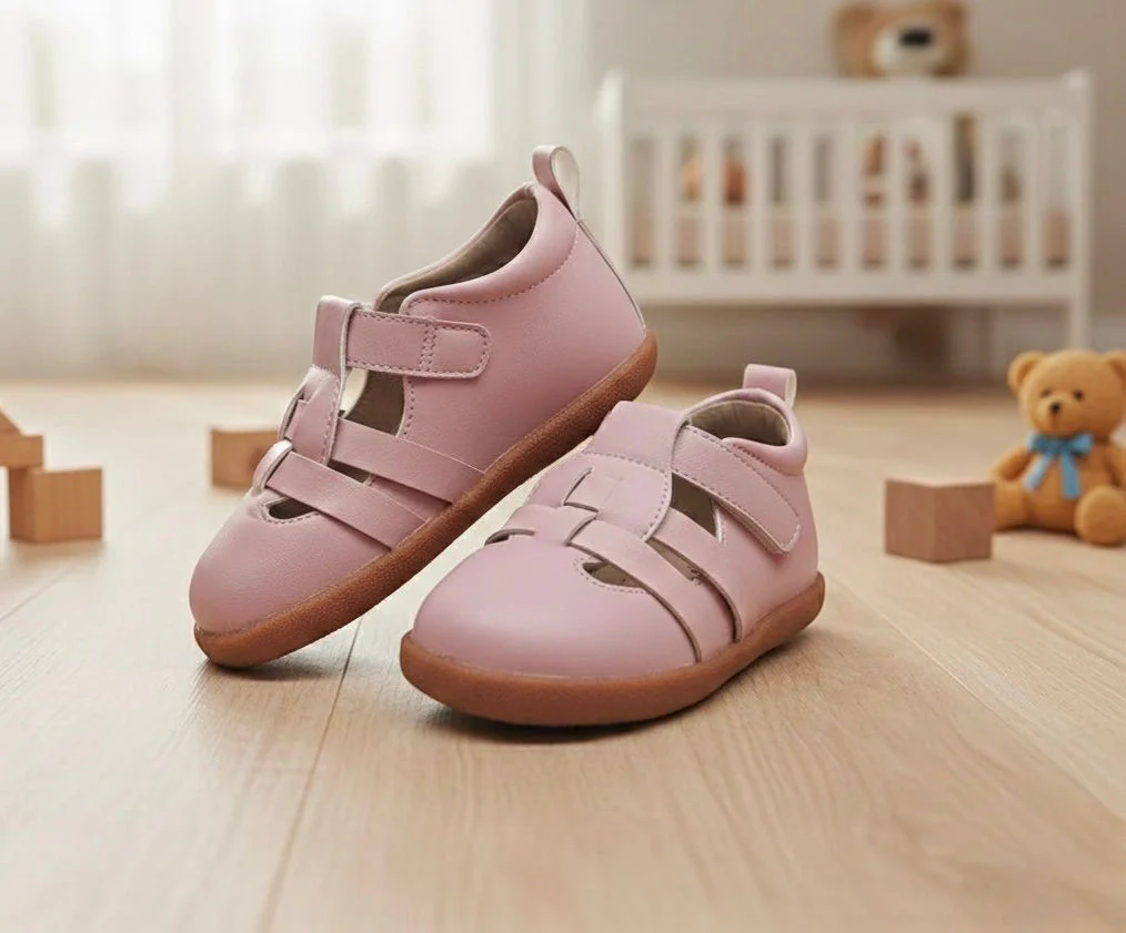 Ozznek Shoes  Flexible Sole Sandals for Toddlers| Barefoot Sandals for Kids|Bloom - Image 2