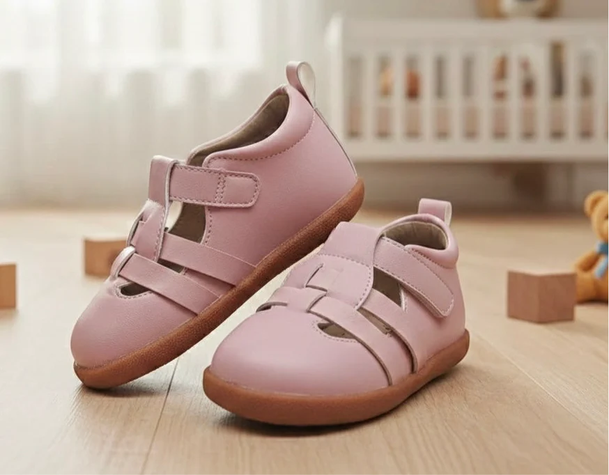 Ozznek Shoes  Flexible Sole Sandals for Toddlers| Barefoot Sandals for Kids|Bloom - Image 5