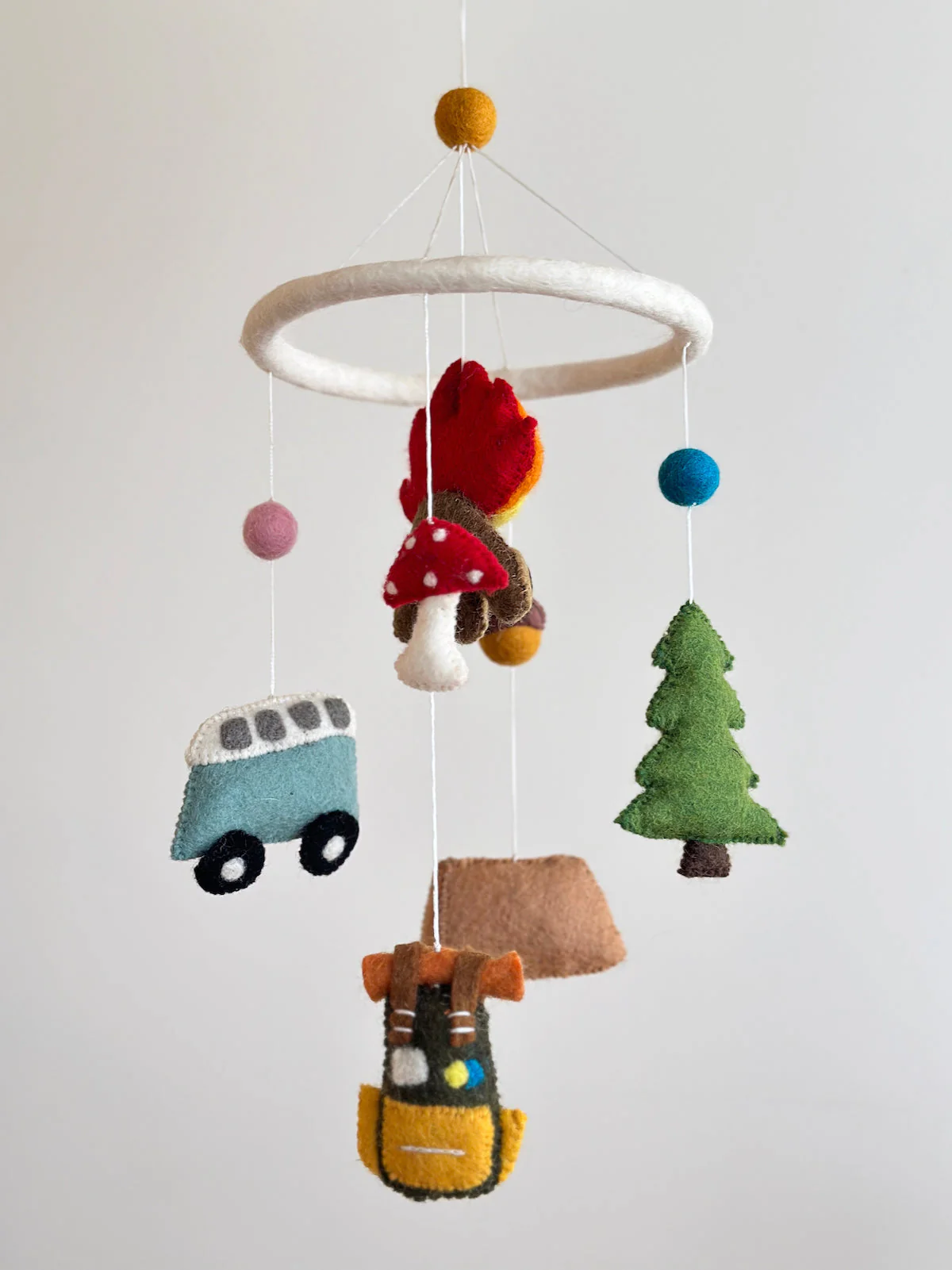 Ganapati Crafts Co. Baby Mobile - Camping - Image 2