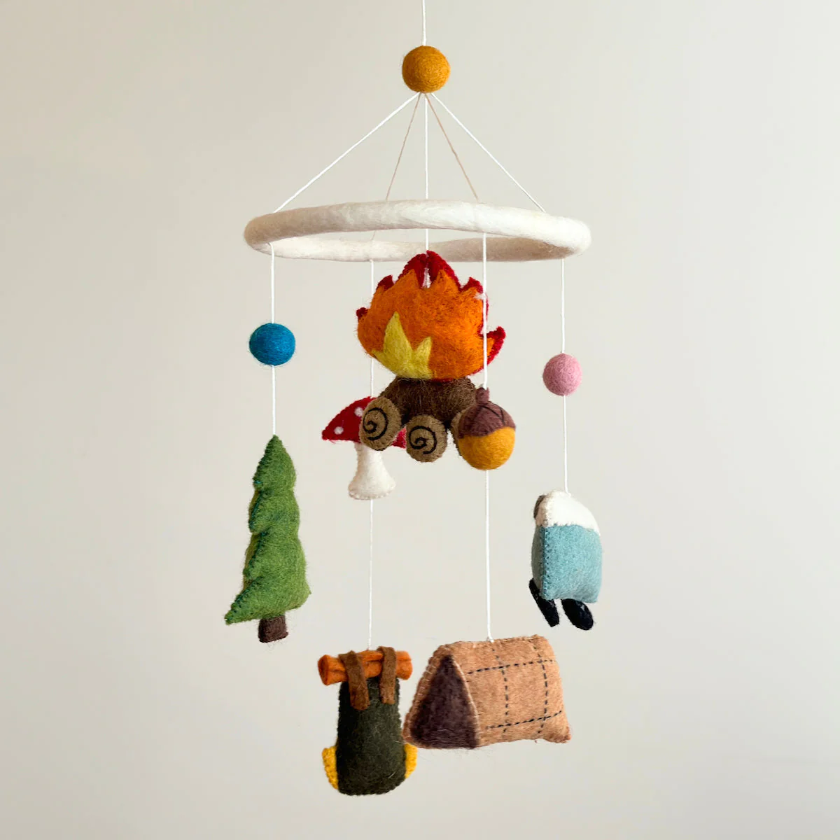 Ganapati Crafts Co. Baby Mobile - Camping - Image 3