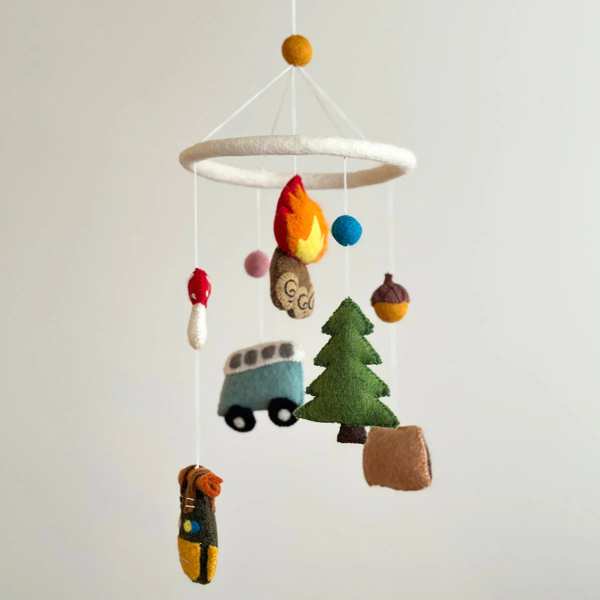 Ganapati Crafts Co. Baby Mobile - Camping - Image 4