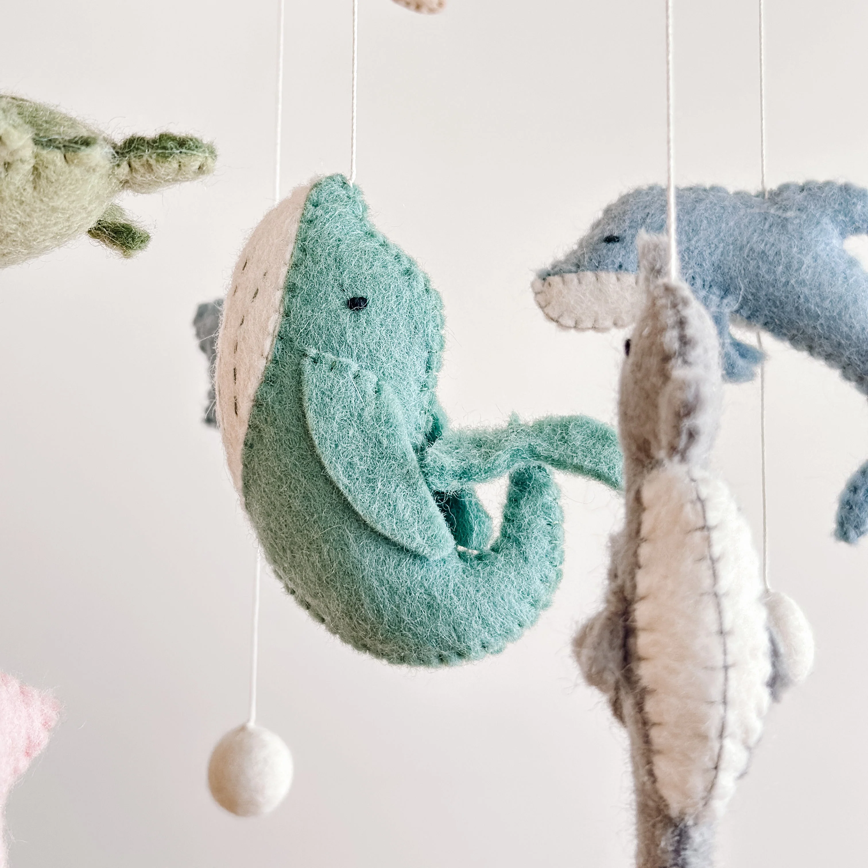 Ganapati Crafts Co. Baby Mobile - Sea Life - Image 2